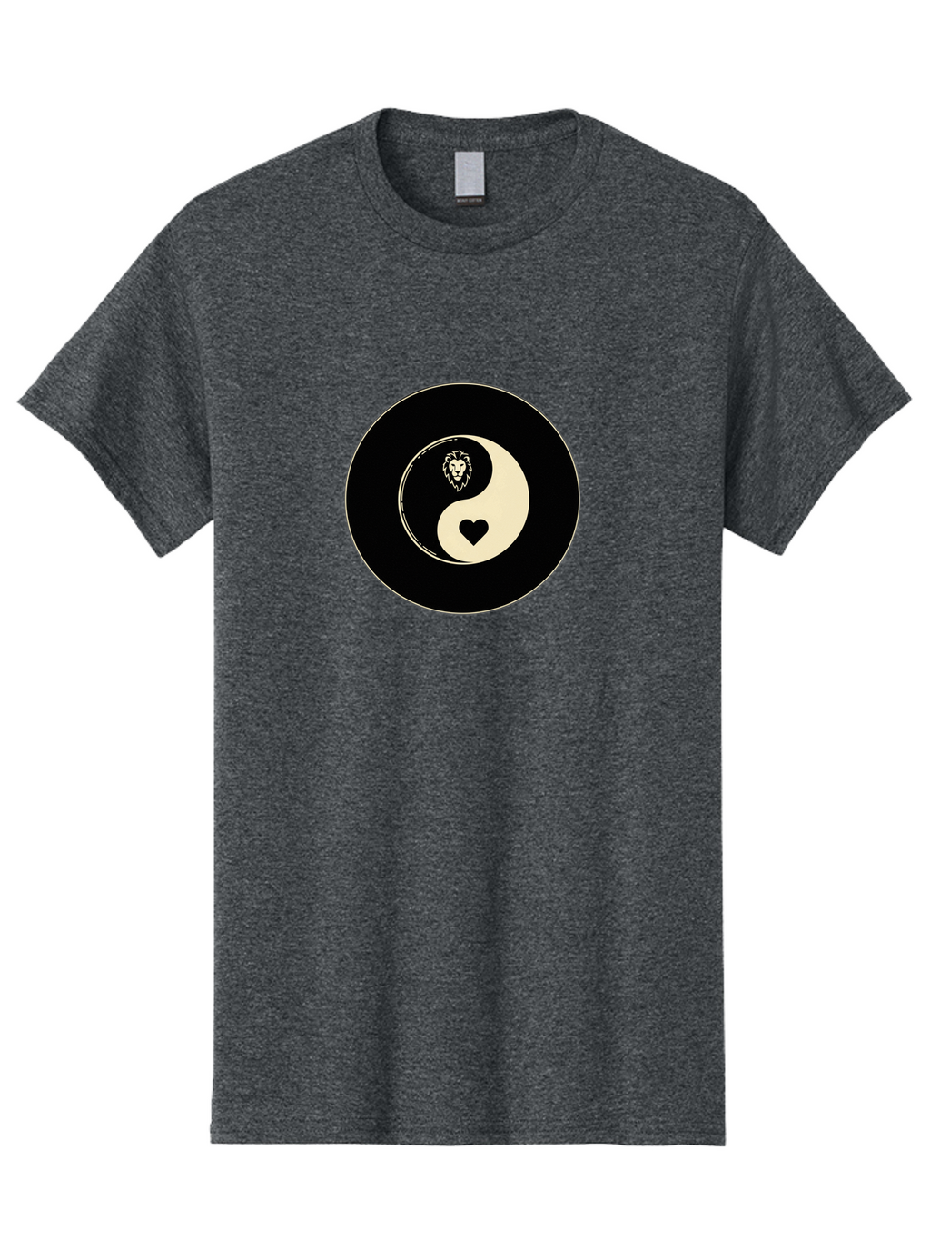 Yin-Yang-Heart-Lion Men'S Graphic Tee, 100% Cotton, Comfortable Casual Summer Wear, Machine Washable, Vintage Camera, Old Camera, Antique Camera, Black Camera, Classic Photography, Photography Equipment, Nostalgic Device, Film Camera, Bao001
