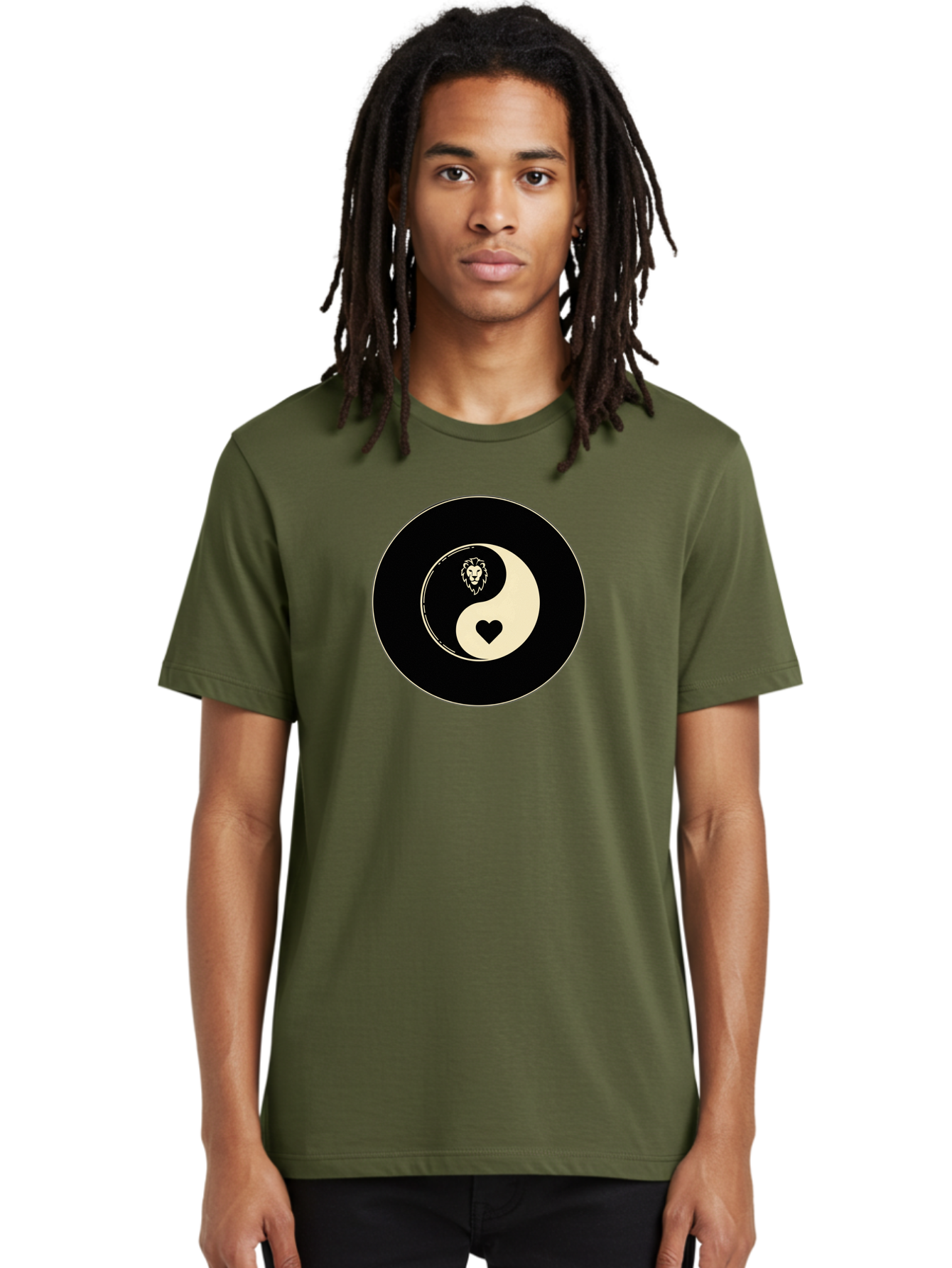 Yin-Yang-Heart-Lion Men'S Graphic Tee, 100% Cotton, Comfortable Casual Summer Wear, Machine Washable, Vintage Camera, Old Camera, Antique Camera, Black Camera, Classic Photography, Photography Equipment, Nostalgic Device, Film Camera, Bao001