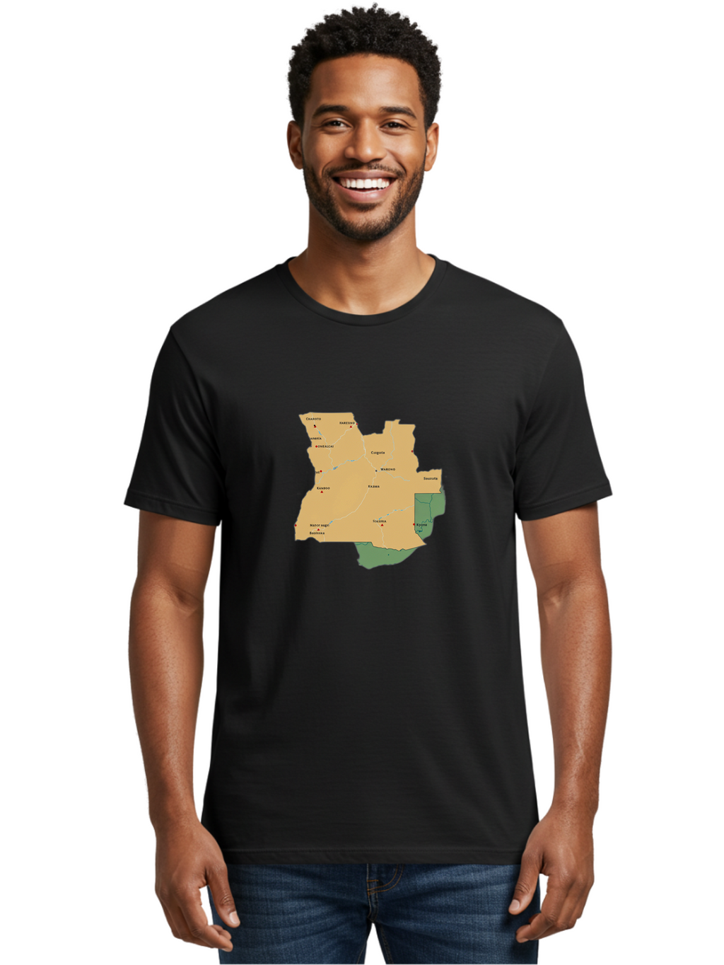 Zambia-Map Men'S Graphic Tee, 100% Cotton, Comfortable Casual Summer Wear, Machine Washable, Vintage Camera, Old Camera, Antique Camera, Black Camera, Classic Photography, Photography Equipment, Nostalgic Device, Film Camera, Camera Art Bao002