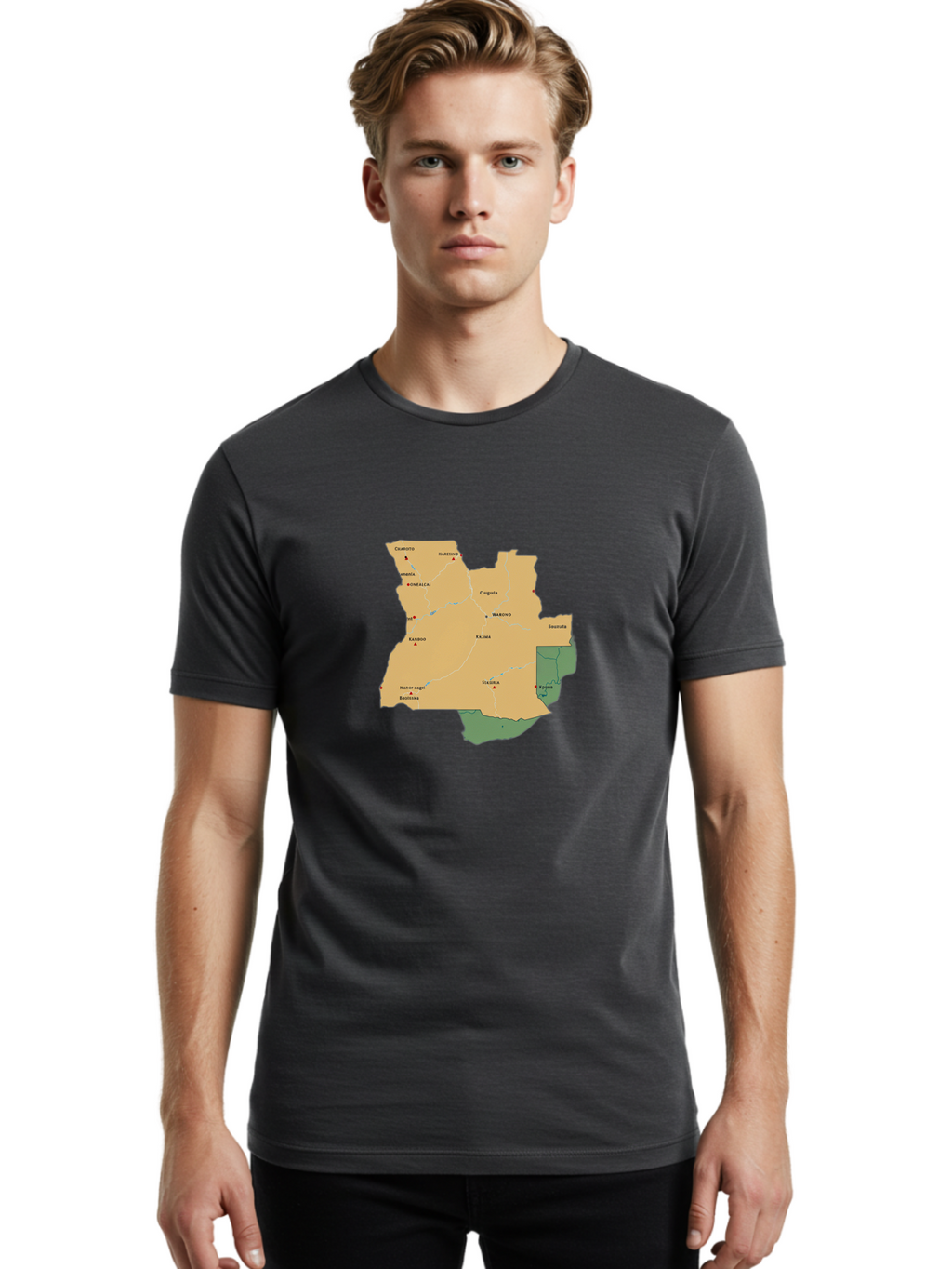 Zambia-Map Men'S Graphic Tee, 100% Cotton, Comfortable Casual Summer Wear, Machine Washable, Vintage Camera, Old Camera, Antique Camera, Black Camera, Classic Photography, Photography Equipment, Nostalgic Device, Film Camera, Camera Art Bao002
