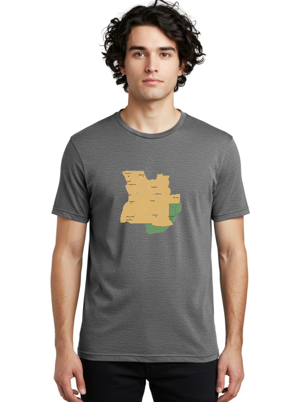 Zambia-Map Men'S Graphic Tee, 100% Cotton, Comfortable Casual Summer Wear, Machine Washable, Vintage Camera, Old Camera, Antique Camera, Black Camera, Classic Photography, Photography Equipment, Nostalgic Device, Film Camera, Camera Art Bao002