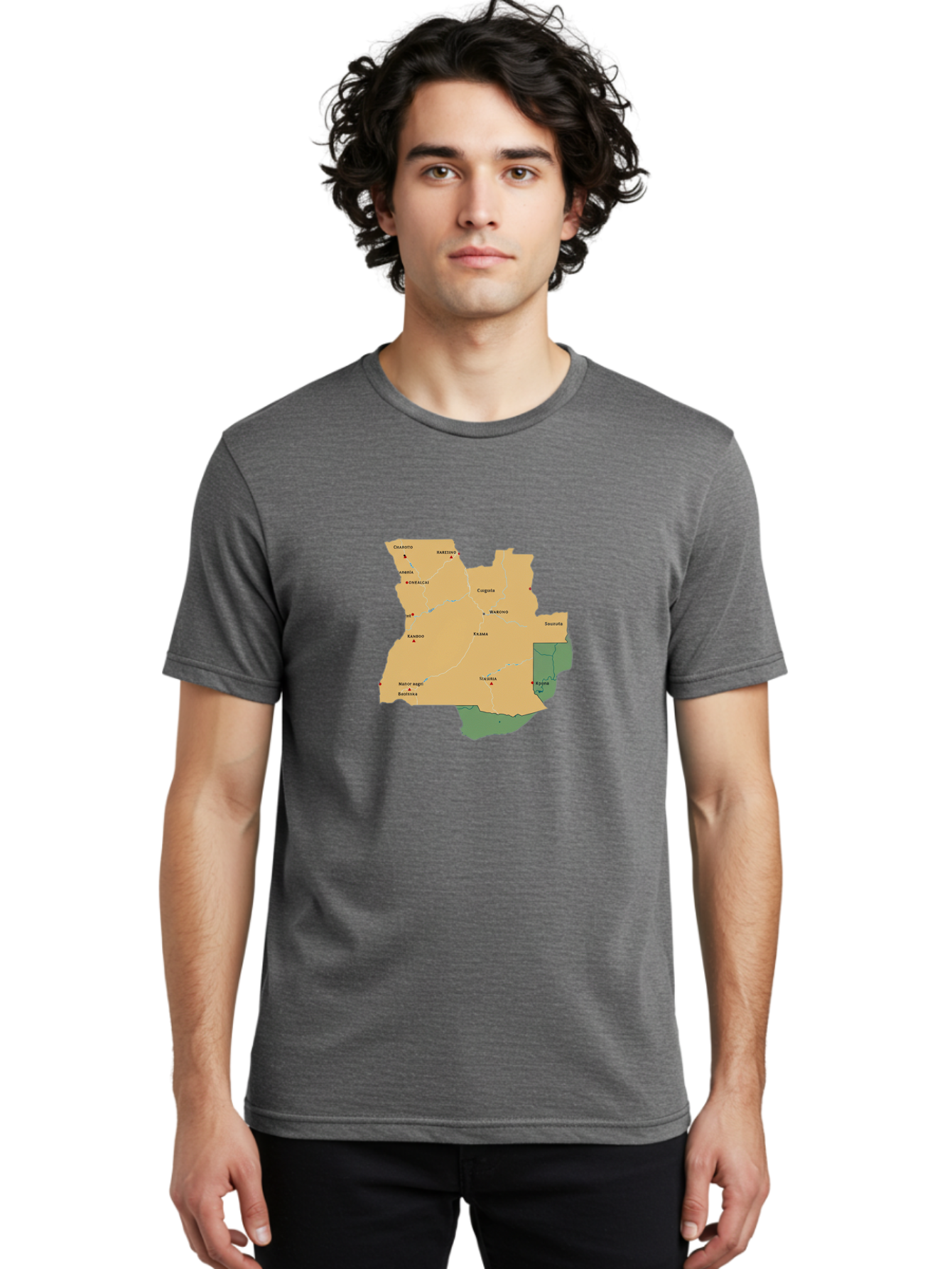 Zambia-Map Men'S Graphic Tee, 100% Cotton, Comfortable Casual Summer Wear, Machine Washable, Vintage Camera, Old Camera, Antique Camera, Black Camera, Classic Photography, Photography Equipment, Nostalgic Device, Film Camera, Camera Art Bao002