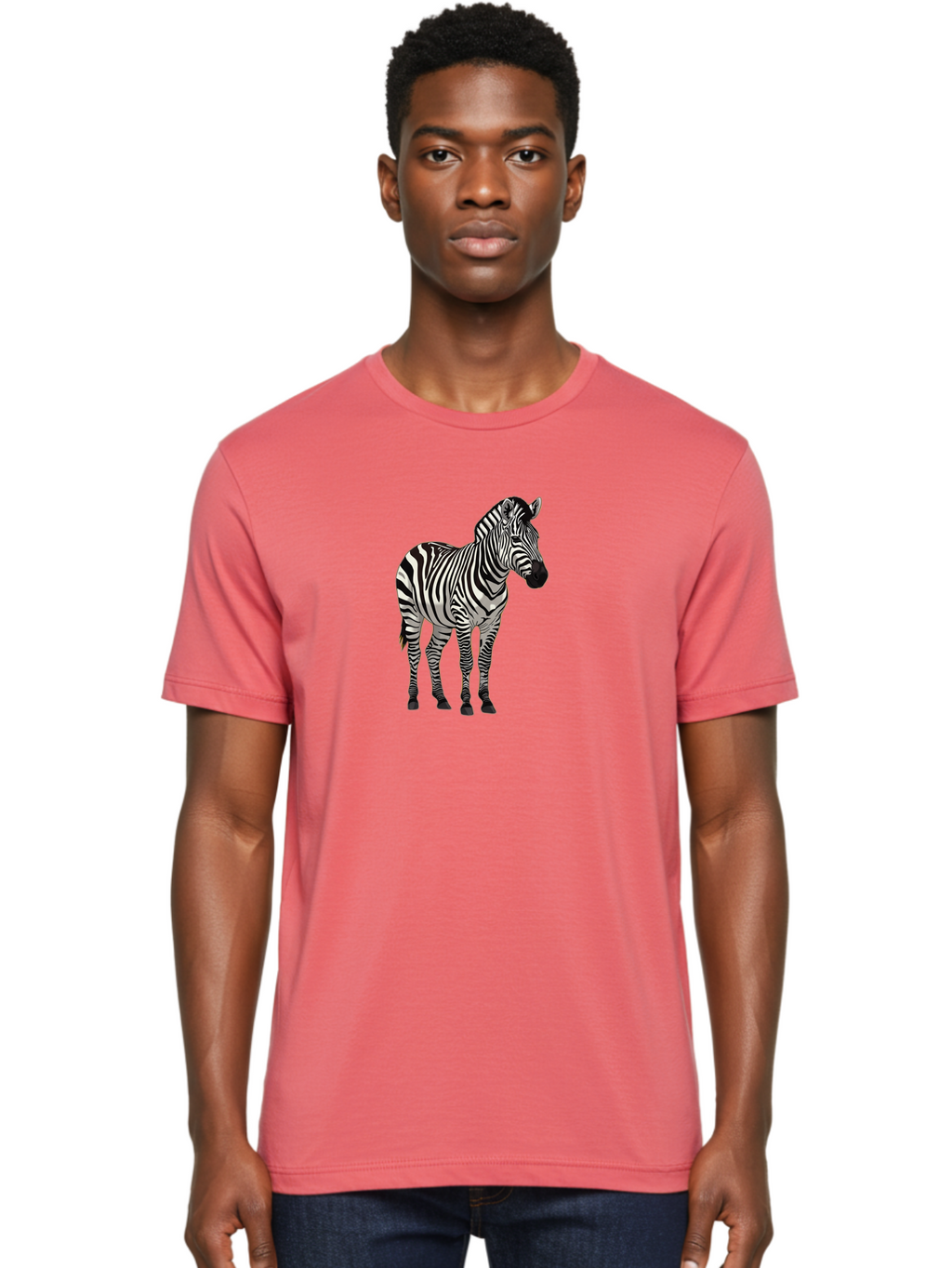 Zebra Men'S Graphic Tee, 100% Cotton, Comfortable Casual Summer Wear, Machine Washable, Vintage Camera, Old Camera, Antique Camera, Black Camera, Classic Photography, Photography Equipment, Nostalgic Device, Film Camera, Camera Art Bao003
