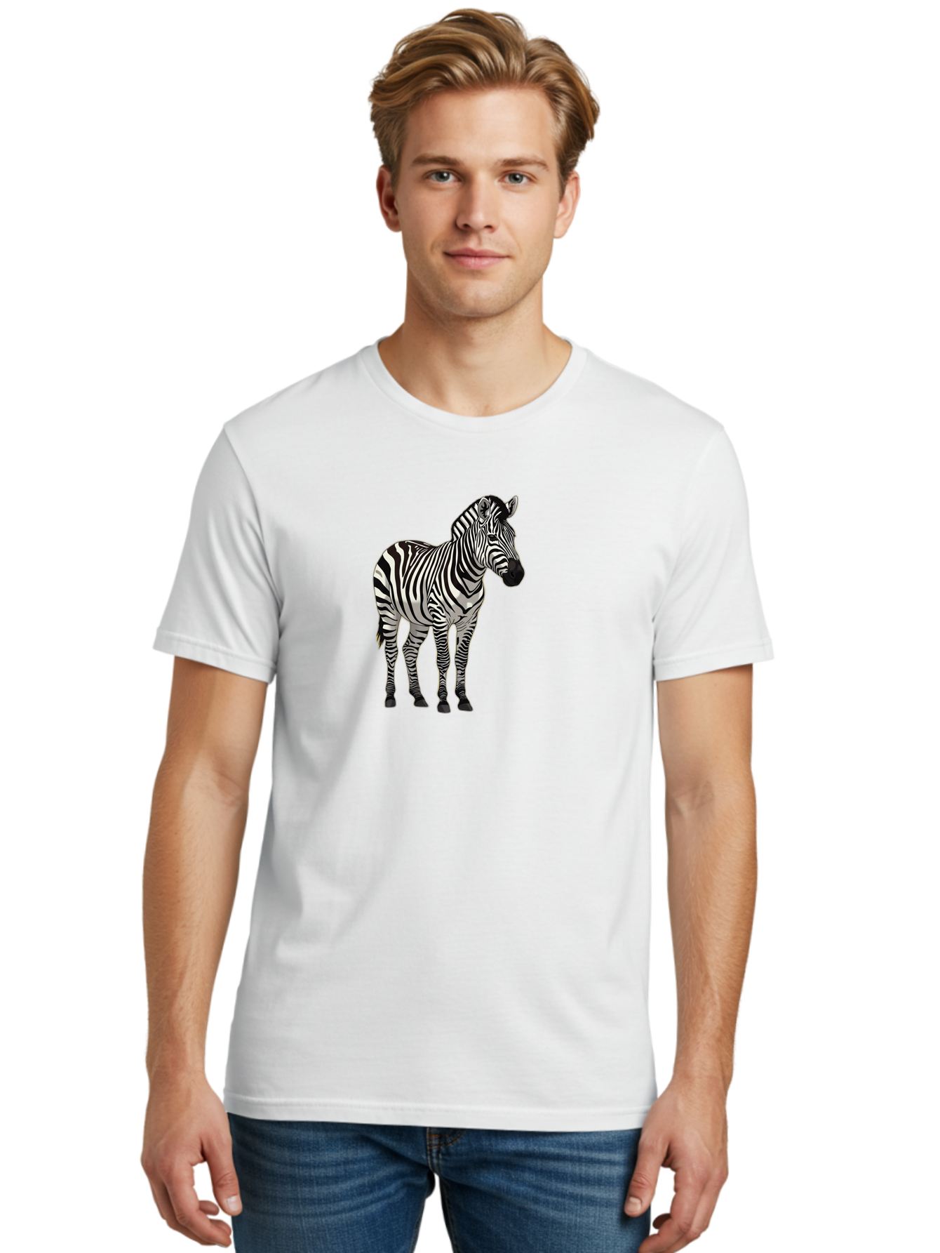 Zebra Men'S Graphic Tee, 100% Cotton, Comfortable Casual Summer Wear, Machine Washable, Vintage Camera, Old Camera, Antique Camera, Black Camera, Classic Photography, Photography Equipment, Nostalgic Device, Film Camera, Camera Art Bao003