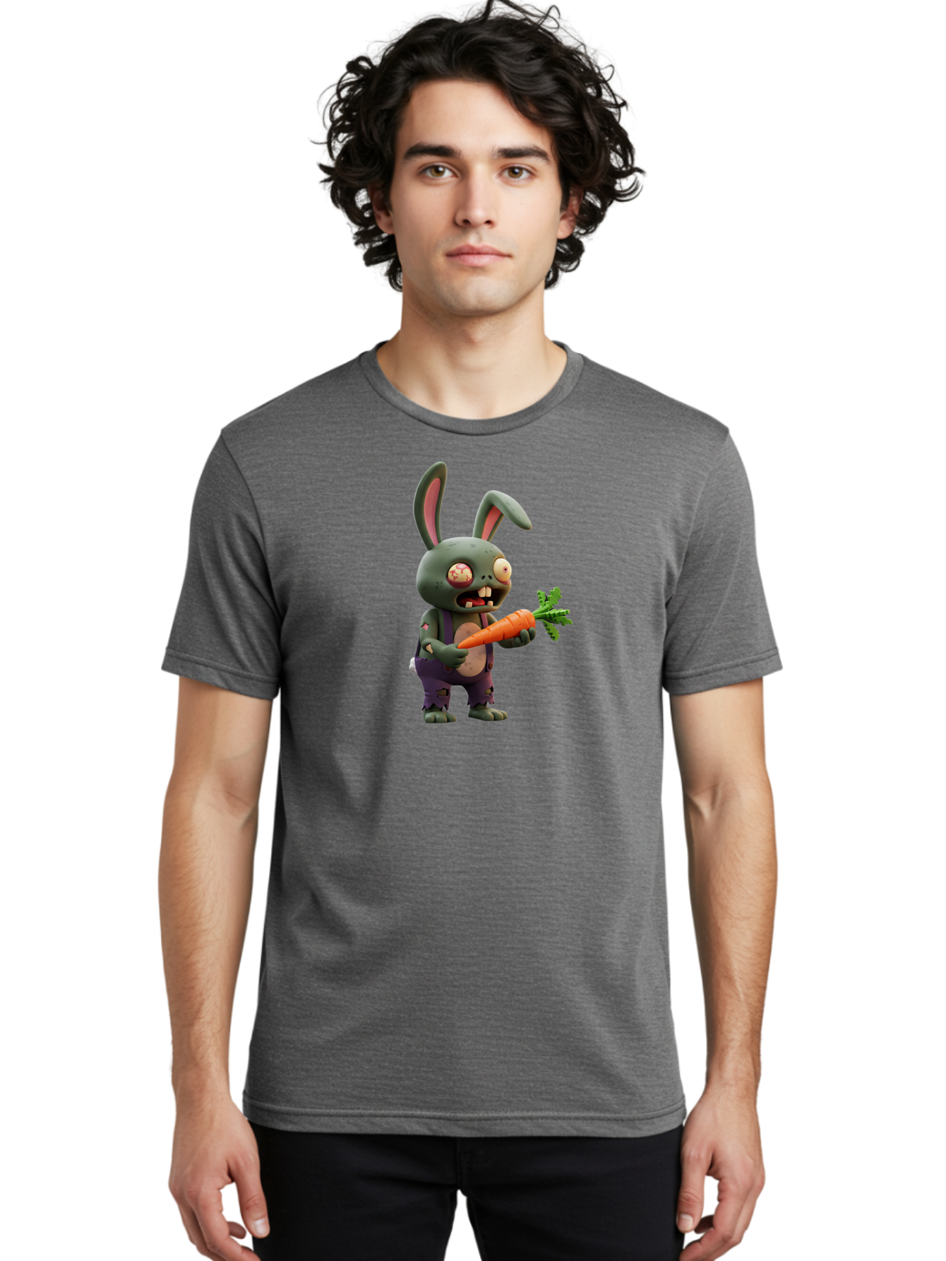 Zombie-Bunny-1 Men'S Graphic Tee, 100% Cotton, Comfortable Casual Summer Wear, Machine Washable, Vintage Camera, Old Camera, Antique Camera, Black Camera, Classic Photography, Photography Equipment, Nostalgic Device, Film Camera, Camera Art Bao004