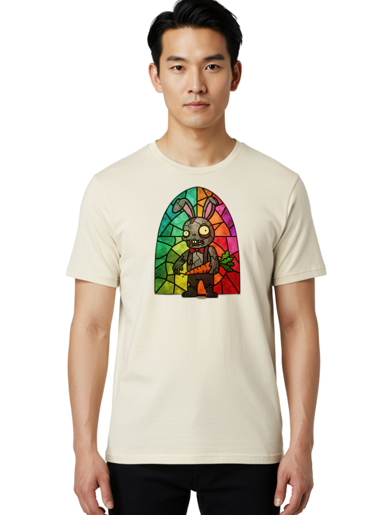 Zombie-Bunny-5 Men'S Graphic Tee, 100% Cotton, Comfortable Casual Summer Wear, Machine Washable, Vintage Camera, Old Camera, Antique Camera, Black Camera, Classic Photography, Photography Equipment, Nostalgic Device, Film Camera, Camera Art Bao008