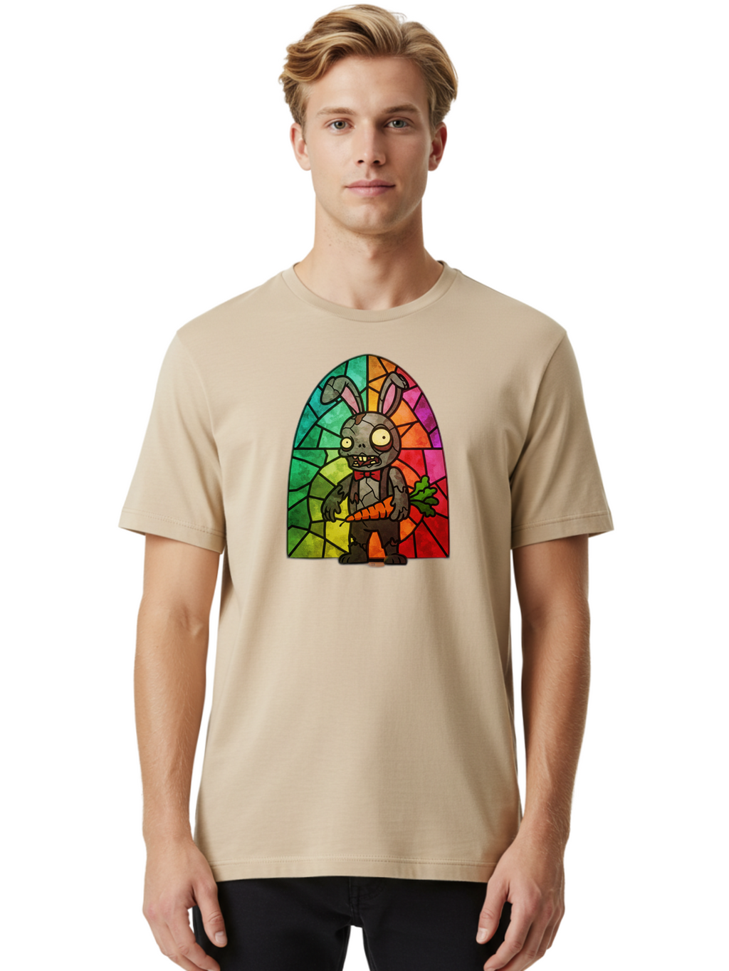 Zombie-Bunny-5 Men'S Graphic Tee, 100% Cotton, Comfortable Casual Summer Wear, Machine Washable, Vintage Camera, Old Camera, Antique Camera, Black Camera, Classic Photography, Photography Equipment, Nostalgic Device, Film Camera, Camera Art Bao008