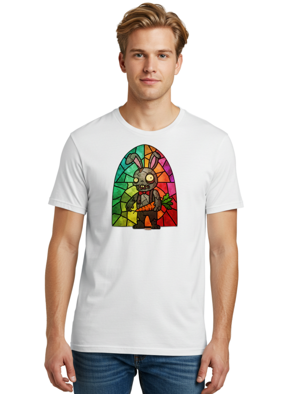 Zombie-Bunny-5 Men'S Graphic Tee, 100% Cotton, Comfortable Casual Summer Wear, Machine Washable, Vintage Camera, Old Camera, Antique Camera, Black Camera, Classic Photography, Photography Equipment, Nostalgic Device, Film Camera, Camera Art Bao008
