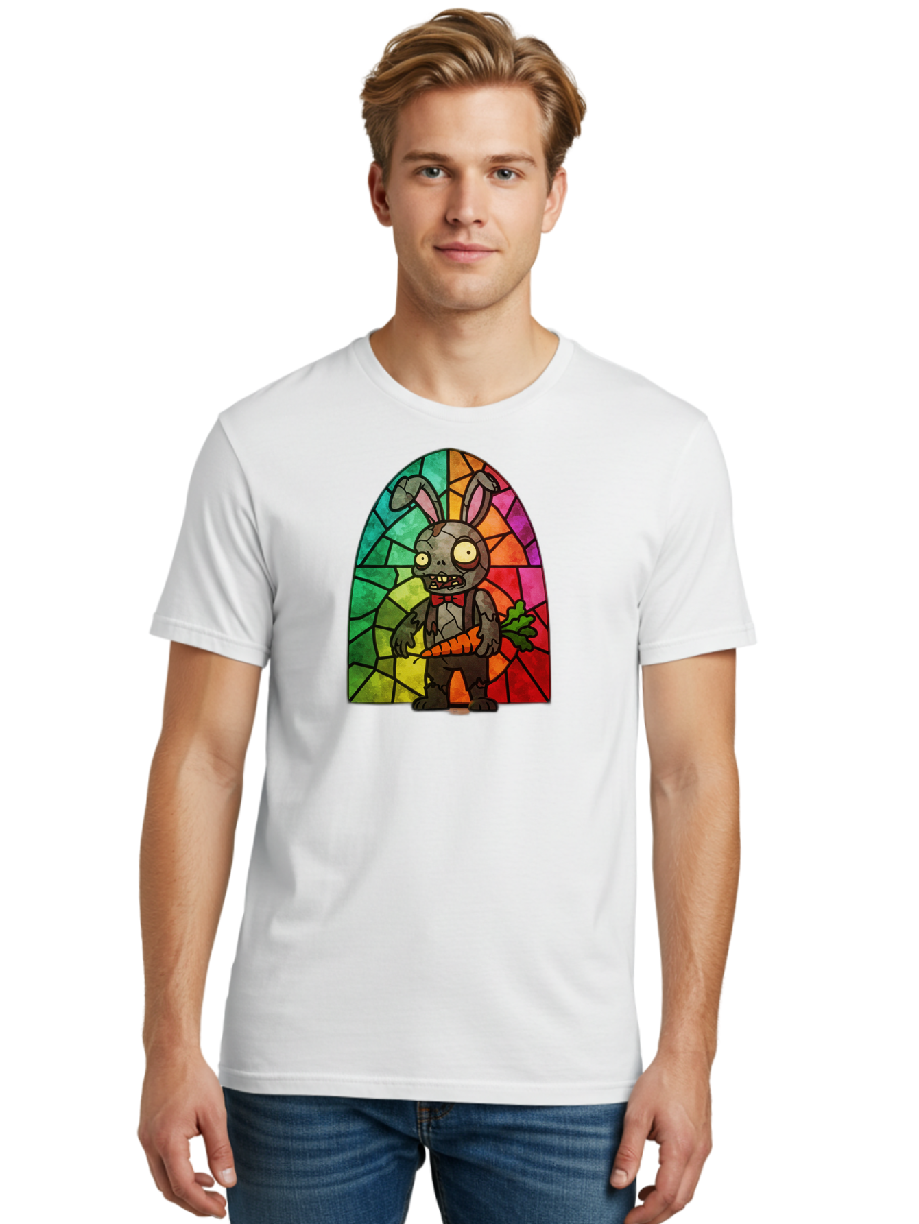 Zombie-Bunny-5 Men'S Graphic Tee, 100% Cotton, Comfortable Casual Summer Wear, Machine Washable, Vintage Camera, Old Camera, Antique Camera, Black Camera, Classic Photography, Photography Equipment, Nostalgic Device, Film Camera, Camera Art Bao008