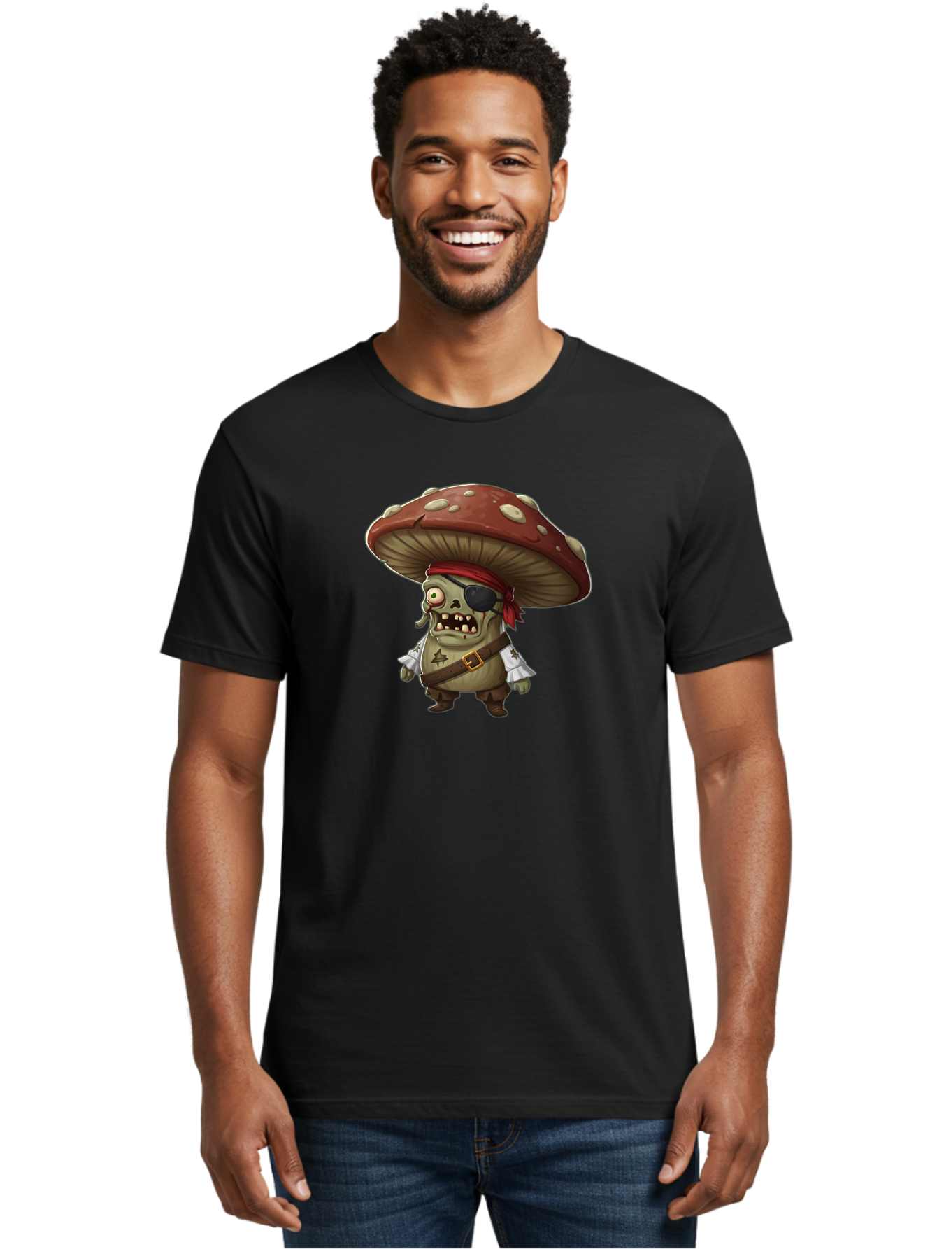 Zombie-Pirate-Mushroom Men'S Graphic Tee, 100% Cotton, Comfortable Casual Summer Wear, Machine Washable, Vintage Camera, Old Camera, Antique Camera, Black Camera, Classic Photography, Photography Equipment, Nostalgic Device, Film Camera, Bao011
