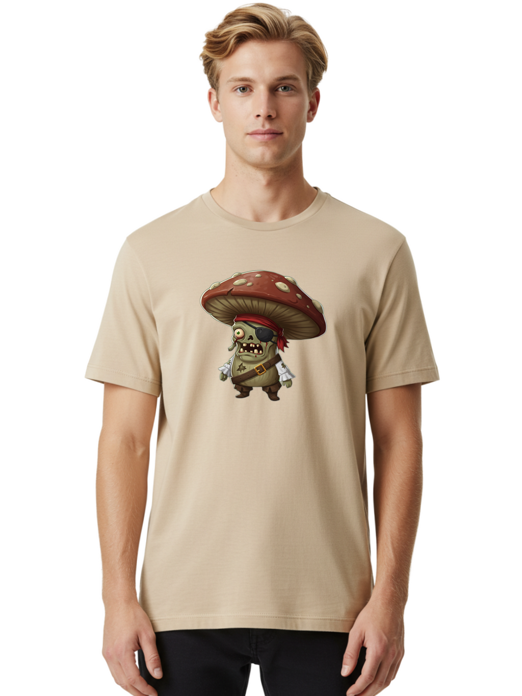 Zombie-Pirate-Mushroom Men'S Graphic Tee, 100% Cotton, Comfortable Casual Summer Wear, Machine Washable, Vintage Camera, Old Camera, Antique Camera, Black Camera, Classic Photography, Photography Equipment, Nostalgic Device, Film Camera, Bao011
