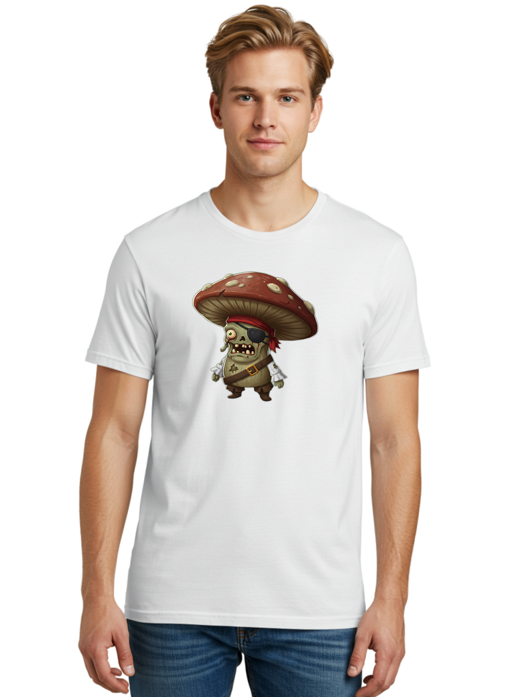 Zombie-Pirate-Mushroom Men'S Graphic Tee, 100% Cotton, Comfortable Casual Summer Wear, Machine Washable, Vintage Camera, Old Camera, Antique Camera, Black Camera, Classic Photography, Photography Equipment, Nostalgic Device, Film Camera, Bao011