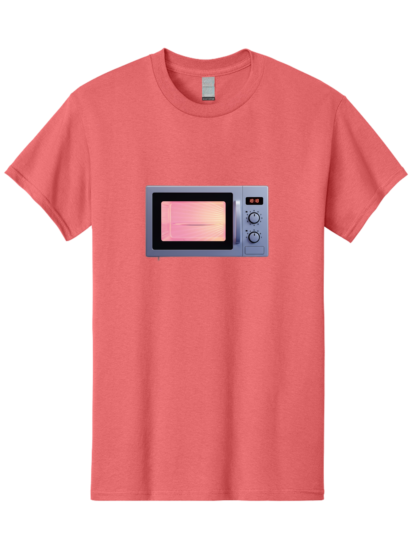 18-18-Microwave Men'S Graphic Tee, 100% Cotton, Comfortable Casual Summer Wear, Machine Washable, Vintage Camera, Old Camera, Antique Camera, Black Camera, Classic Photography, Photography Equipment, Nostalgic Device, Film Camera, Camera Art Bao017
