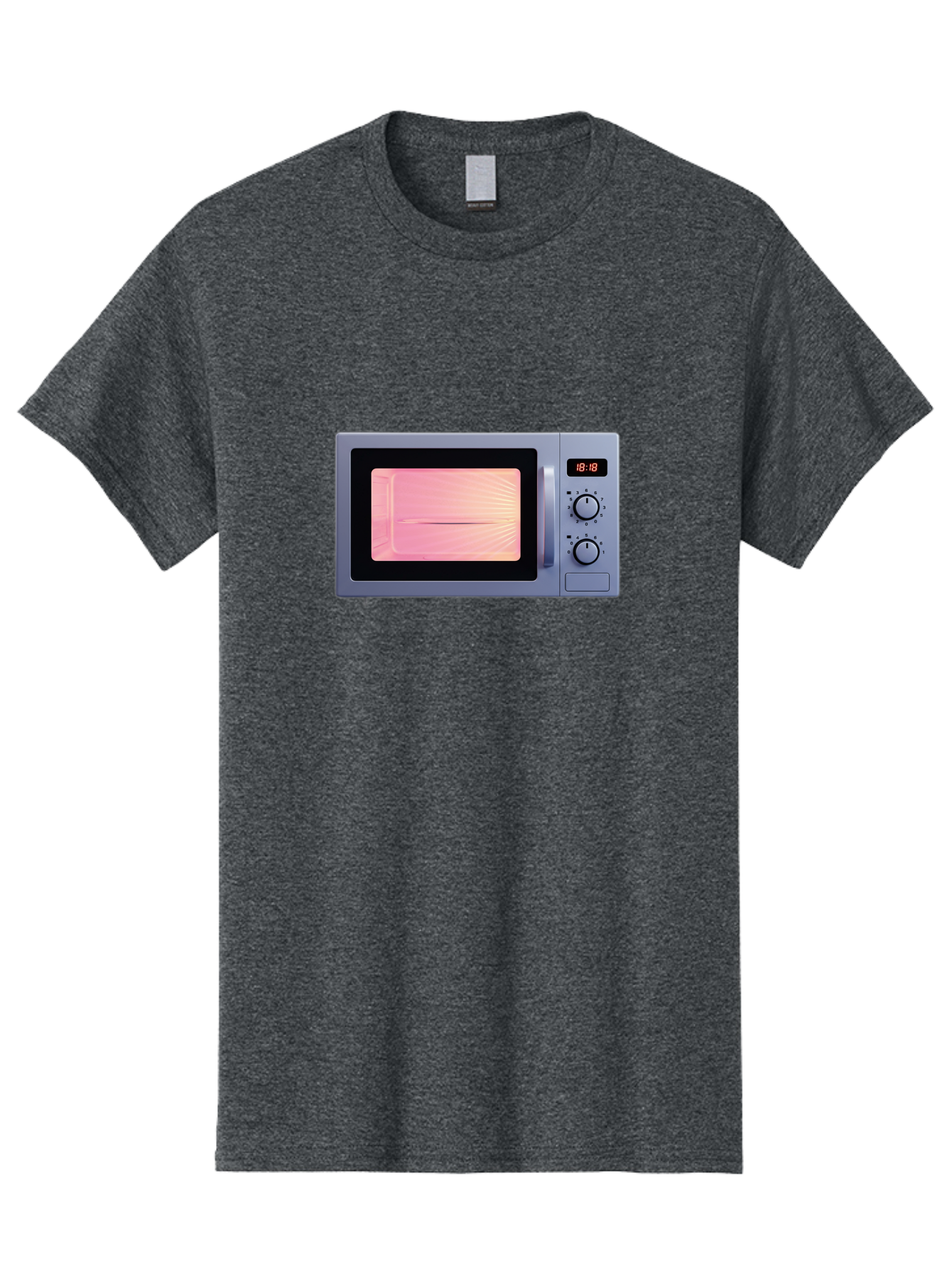 18-18-Microwave Men'S Graphic Tee, 100% Cotton, Comfortable Casual Summer Wear, Machine Washable, Vintage Camera, Old Camera, Antique Camera, Black Camera, Classic Photography, Photography Equipment, Nostalgic Device, Film Camera, Camera Art Bao017