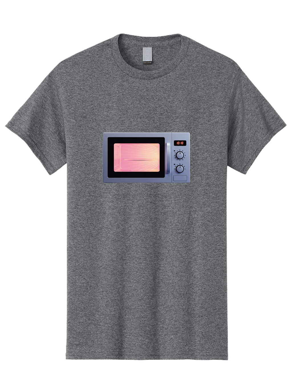 18-18-Microwave Men'S Graphic Tee, 100% Cotton, Comfortable Casual Summer Wear, Machine Washable, Vintage Camera, Old Camera, Antique Camera, Black Camera, Classic Photography, Photography Equipment, Nostalgic Device, Film Camera, Camera Art Bao017