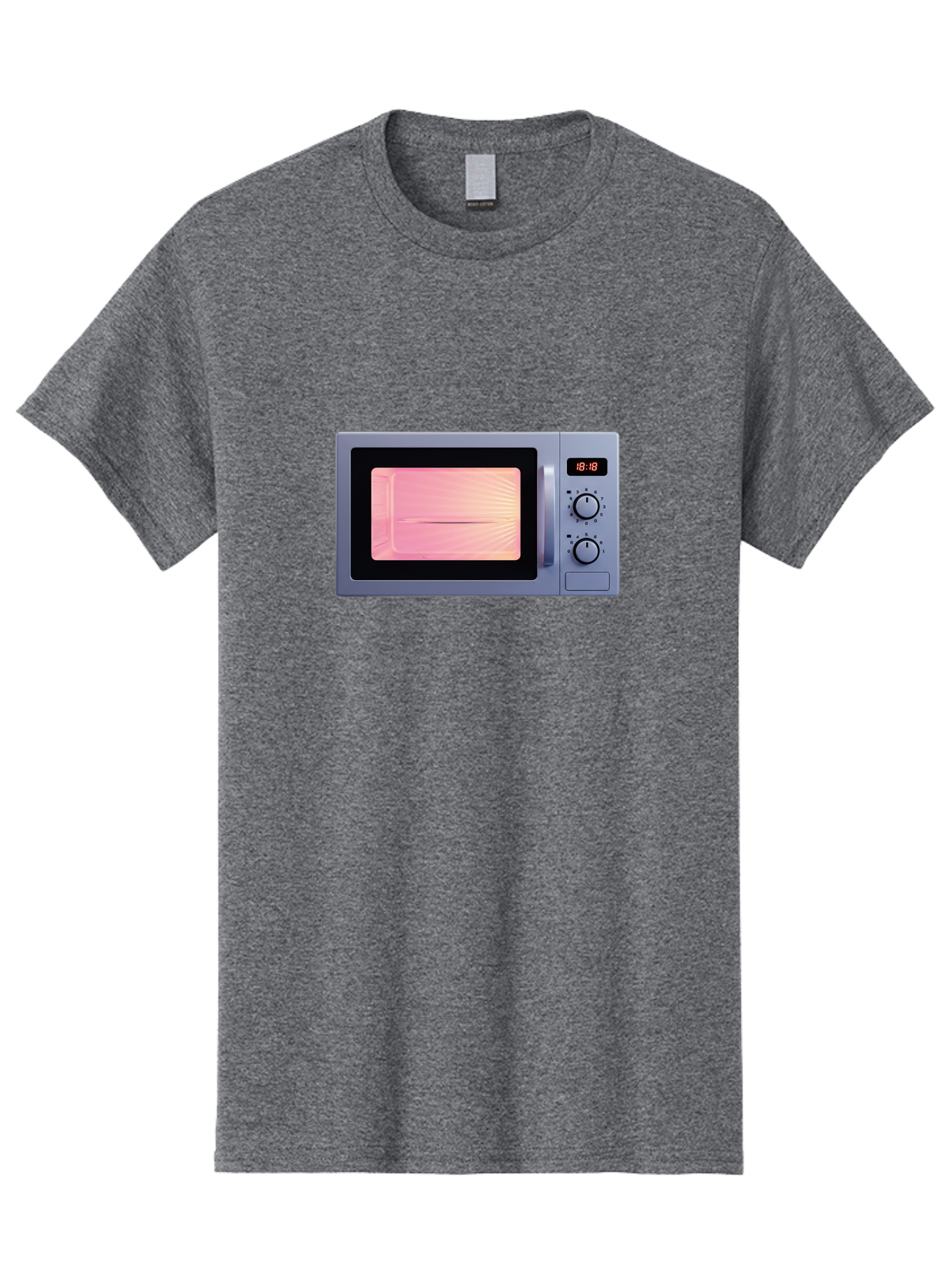 18-18-Microwave Men'S Graphic Tee, 100% Cotton, Comfortable Casual Summer Wear, Machine Washable, Vintage Camera, Old Camera, Antique Camera, Black Camera, Classic Photography, Photography Equipment, Nostalgic Device, Film Camera, Camera Art Bao017