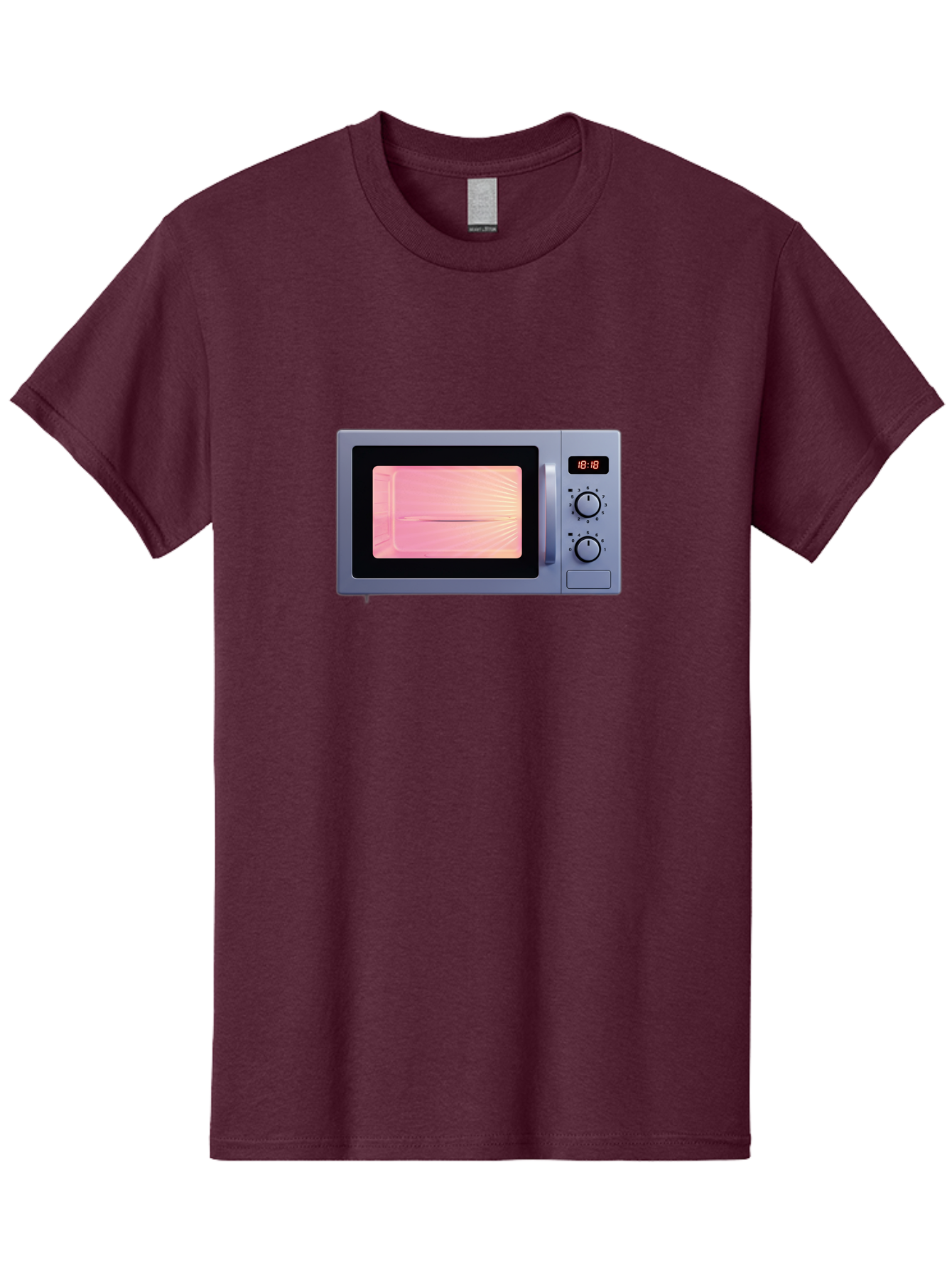 18-18-Microwave Men'S Graphic Tee, 100% Cotton, Comfortable Casual Summer Wear, Machine Washable, Vintage Camera, Old Camera, Antique Camera, Black Camera, Classic Photography, Photography Equipment, Nostalgic Device, Film Camera, Camera Art Bao017