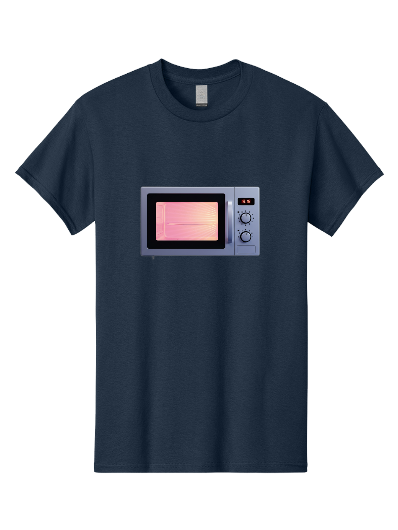 18-18-Microwave Men'S Graphic Tee, 100% Cotton, Comfortable Casual Summer Wear, Machine Washable, Vintage Camera, Old Camera, Antique Camera, Black Camera, Classic Photography, Photography Equipment, Nostalgic Device, Film Camera, Camera Art Bao017