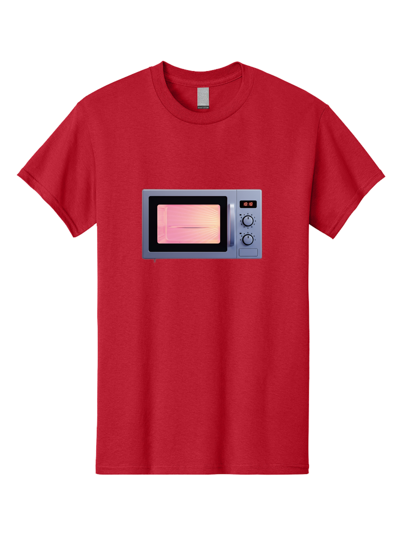 18-18-Microwave Men'S Graphic Tee, 100% Cotton, Comfortable Casual Summer Wear, Machine Washable, Vintage Camera, Old Camera, Antique Camera, Black Camera, Classic Photography, Photography Equipment, Nostalgic Device, Film Camera, Camera Art Bao017
