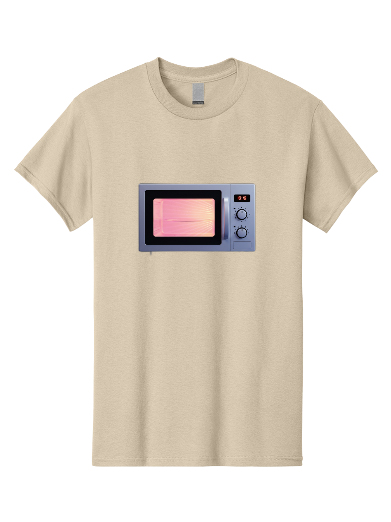 18-18-Microwave Men'S Graphic Tee, 100% Cotton, Comfortable Casual Summer Wear, Machine Washable, Vintage Camera, Old Camera, Antique Camera, Black Camera, Classic Photography, Photography Equipment, Nostalgic Device, Film Camera, Camera Art Bao017