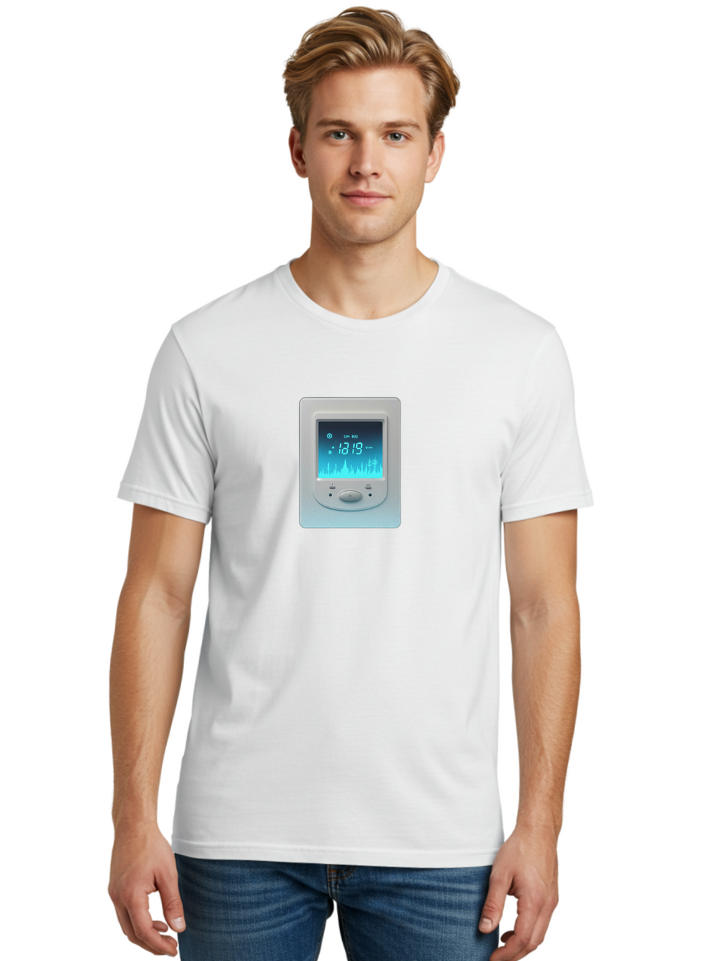 18-19 Men'S Graphic Tee, 100% Cotton, Comfortable Casual Summer Wear, Machine Washable, Vintage Camera, Old Camera, Antique Camera, Black Camera, Classic Photography, Photography Equipment, Nostalgic Device, Film Camera, Camera Art Bao018
