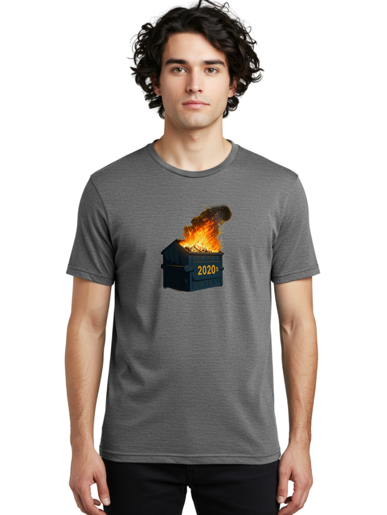 2020S-Dumpster-Fire Men'S Graphic Tee, 100% Cotton, Comfortable Casual Summer Wear, Machine Washable, Vintage Camera, Old Camera, Antique Camera, Black Camera, Classic Photography, Photography Equipment, Nostalgic Device, Film Camera, Bao026