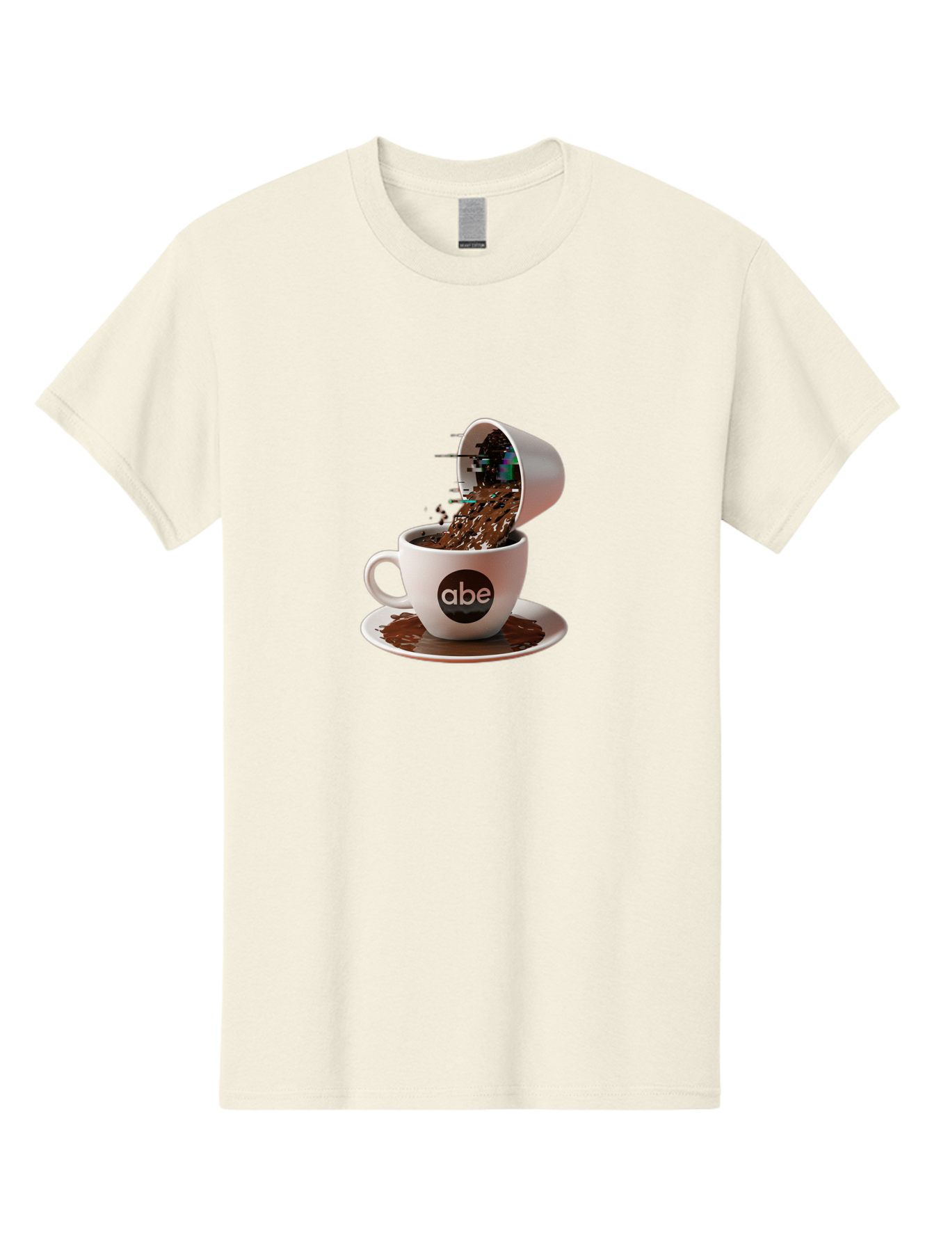 Abe-Coffee-Cup Men'S Graphic Tee, 100% Cotton, Comfortable Casual Summer Wear, Machine Washable, Vintage Camera, Old Camera, Antique Camera, Black Camera, Classic Photography, Photography Equipment, Nostalgic Device, Film Camera, Camera Art Bao030