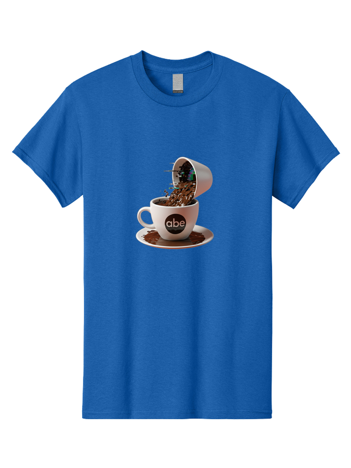 Abe-Coffee-Cup Men'S Graphic Tee, 100% Cotton, Comfortable Casual Summer Wear, Machine Washable, Vintage Camera, Old Camera, Antique Camera, Black Camera, Classic Photography, Photography Equipment, Nostalgic Device, Film Camera, Camera Art Bao030