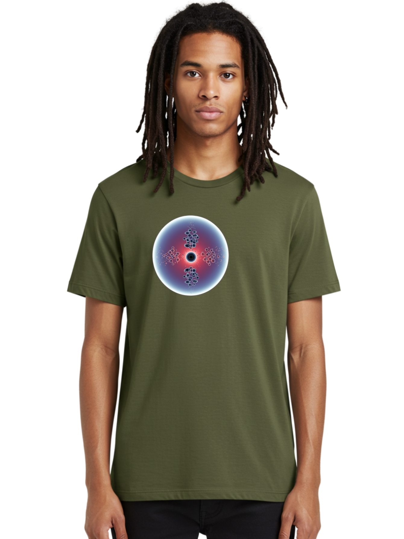 Abstract-Circle Men'S Graphic Tee, 100% Cotton, Comfortable Casual Summer Wear, Machine Washable, Vintage Camera, Old Camera, Antique Camera, Black Camera, Classic Photography, Photography Equipment, Nostalgic Device, Film Camera, Camera Art Bao031
