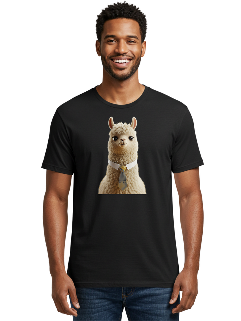Acme-Llama Men'S Graphic Tee, 100% Cotton, Comfortable Casual Summer Wear, Machine Washable, Vintage Camera, Old Camera, Antique Camera, Black Camera, Classic Photography, Photography Equipment, Nostalgic Device, Film Camera, Camera Art Bao032
