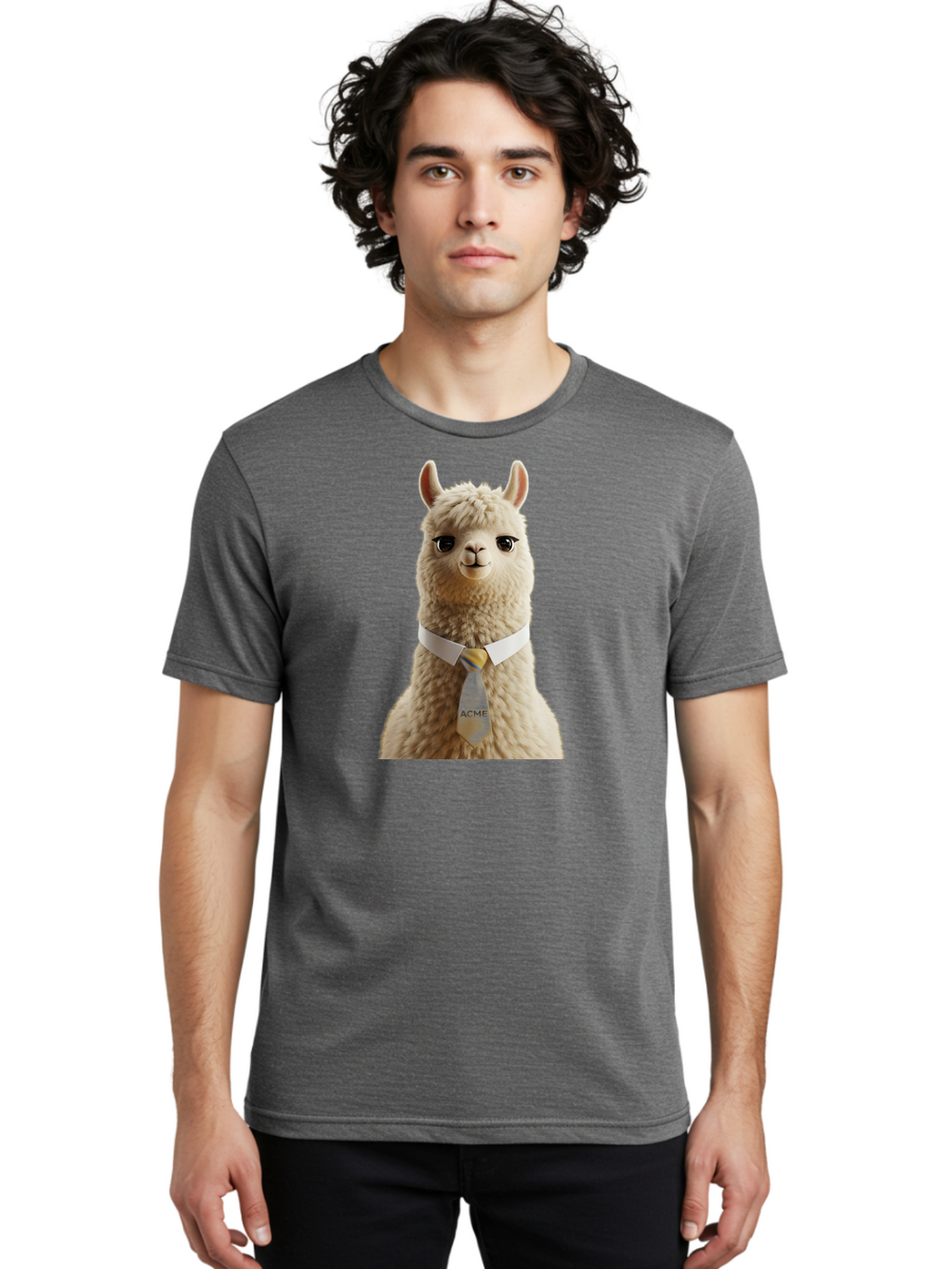 Acme-Llama Men'S Graphic Tee, 100% Cotton, Comfortable Casual Summer Wear, Machine Washable, Vintage Camera, Old Camera, Antique Camera, Black Camera, Classic Photography, Photography Equipment, Nostalgic Device, Film Camera, Camera Art Bao032