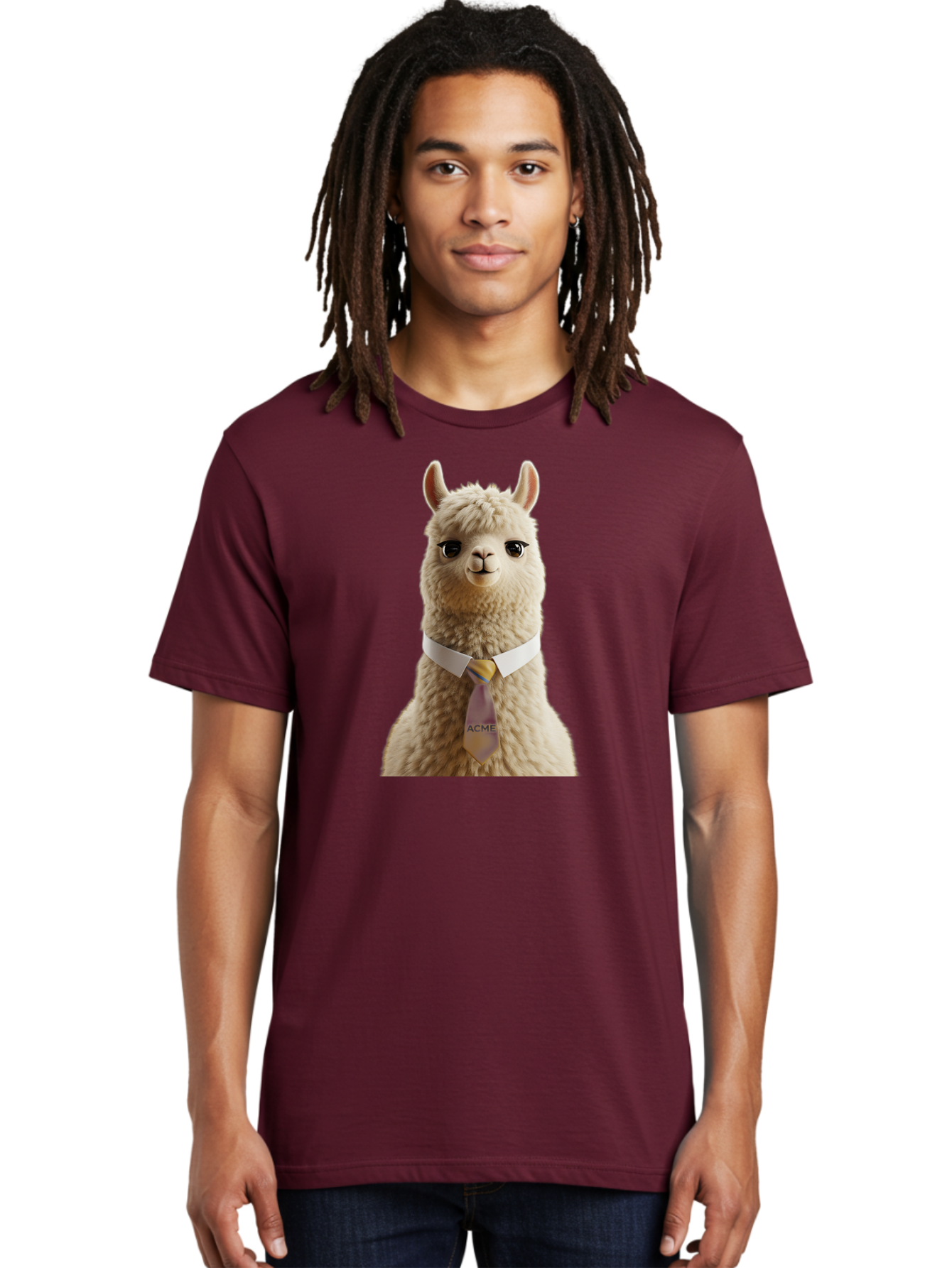 Acme-Llama Men'S Graphic Tee, 100% Cotton, Comfortable Casual Summer Wear, Machine Washable, Vintage Camera, Old Camera, Antique Camera, Black Camera, Classic Photography, Photography Equipment, Nostalgic Device, Film Camera, Camera Art Bao032