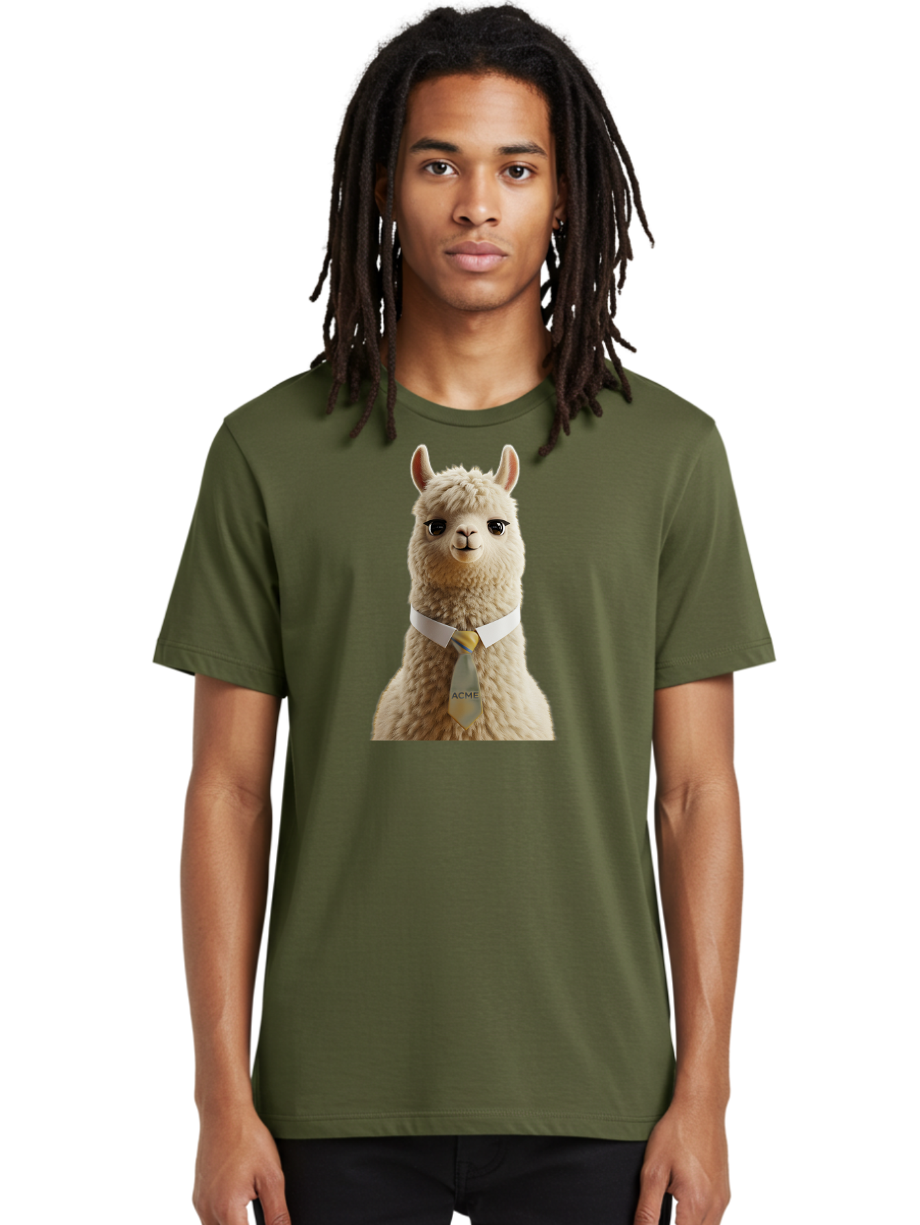 Acme-Llama Men'S Graphic Tee, 100% Cotton, Comfortable Casual Summer Wear, Machine Washable, Vintage Camera, Old Camera, Antique Camera, Black Camera, Classic Photography, Photography Equipment, Nostalgic Device, Film Camera, Camera Art Bao032
