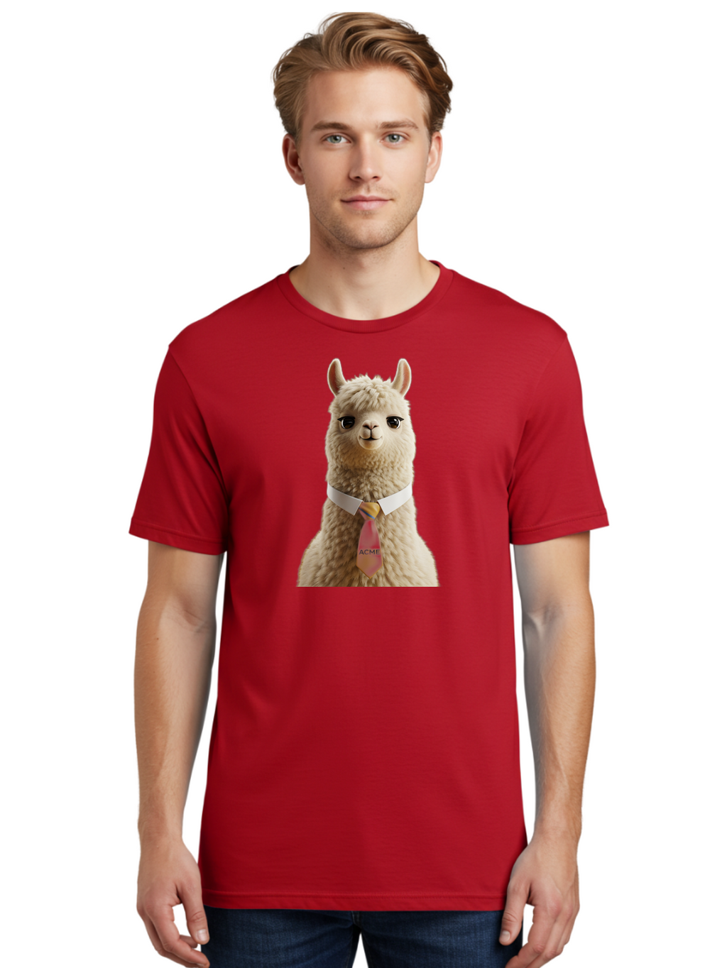 Acme-Llama Men'S Graphic Tee, 100% Cotton, Comfortable Casual Summer Wear, Machine Washable, Vintage Camera, Old Camera, Antique Camera, Black Camera, Classic Photography, Photography Equipment, Nostalgic Device, Film Camera, Camera Art Bao032