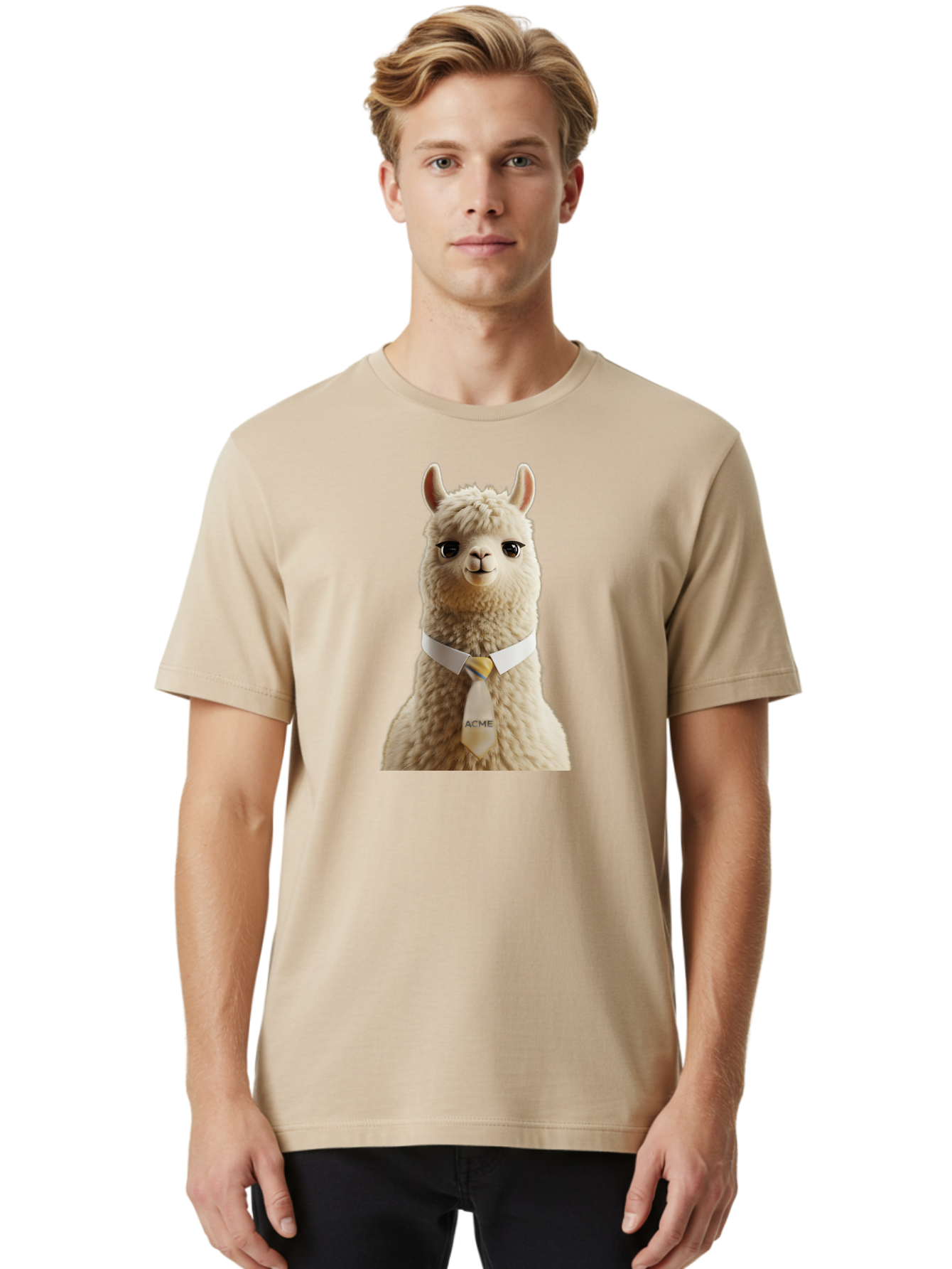 Acme-Llama Men'S Graphic Tee, 100% Cotton, Comfortable Casual Summer Wear, Machine Washable, Vintage Camera, Old Camera, Antique Camera, Black Camera, Classic Photography, Photography Equipment, Nostalgic Device, Film Camera, Camera Art Bao032