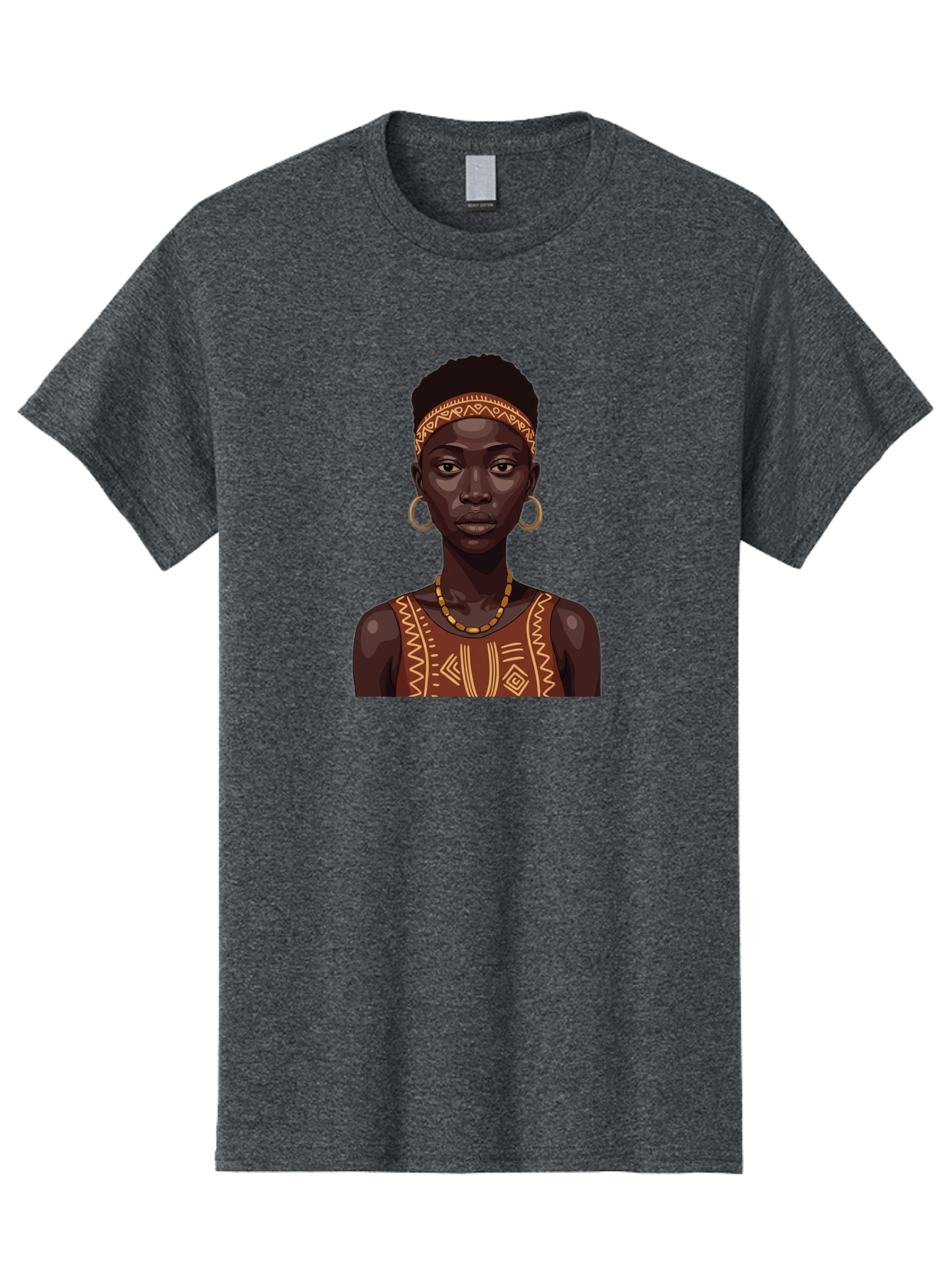 African-Woman-Portrait Men'S Graphic Tee, 100% Cotton, Comfortable Casual Summer Wear, Machine Washable, Vintage Camera, Old Camera, Antique Camera, Black Camera, Classic Photography, Photography Equipment, Nostalgic Device, Film Camera, Bao035