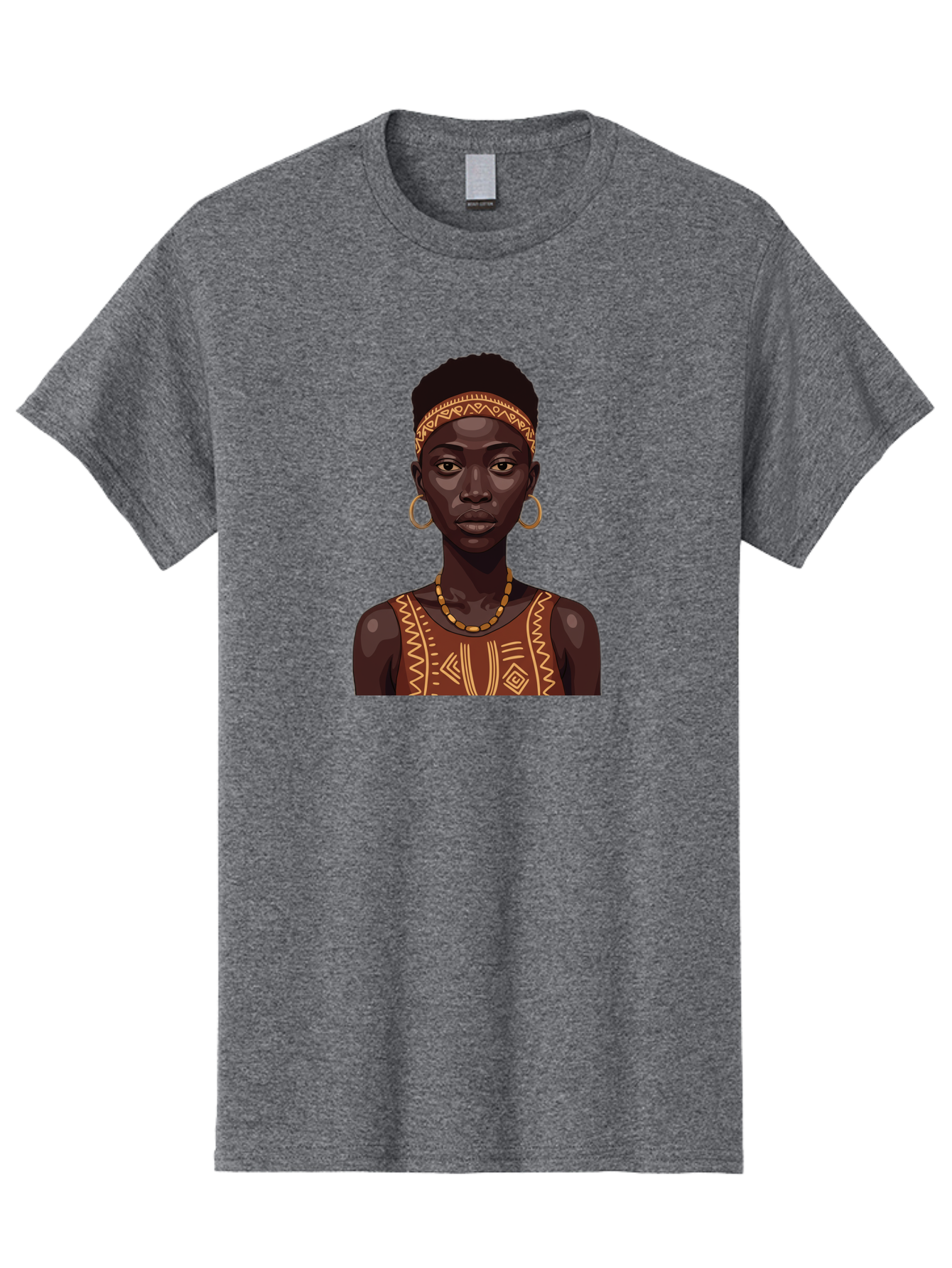 African-Woman-Portrait Men'S Graphic Tee, 100% Cotton, Comfortable Casual Summer Wear, Machine Washable, Vintage Camera, Old Camera, Antique Camera, Black Camera, Classic Photography, Photography Equipment, Nostalgic Device, Film Camera, Bao035