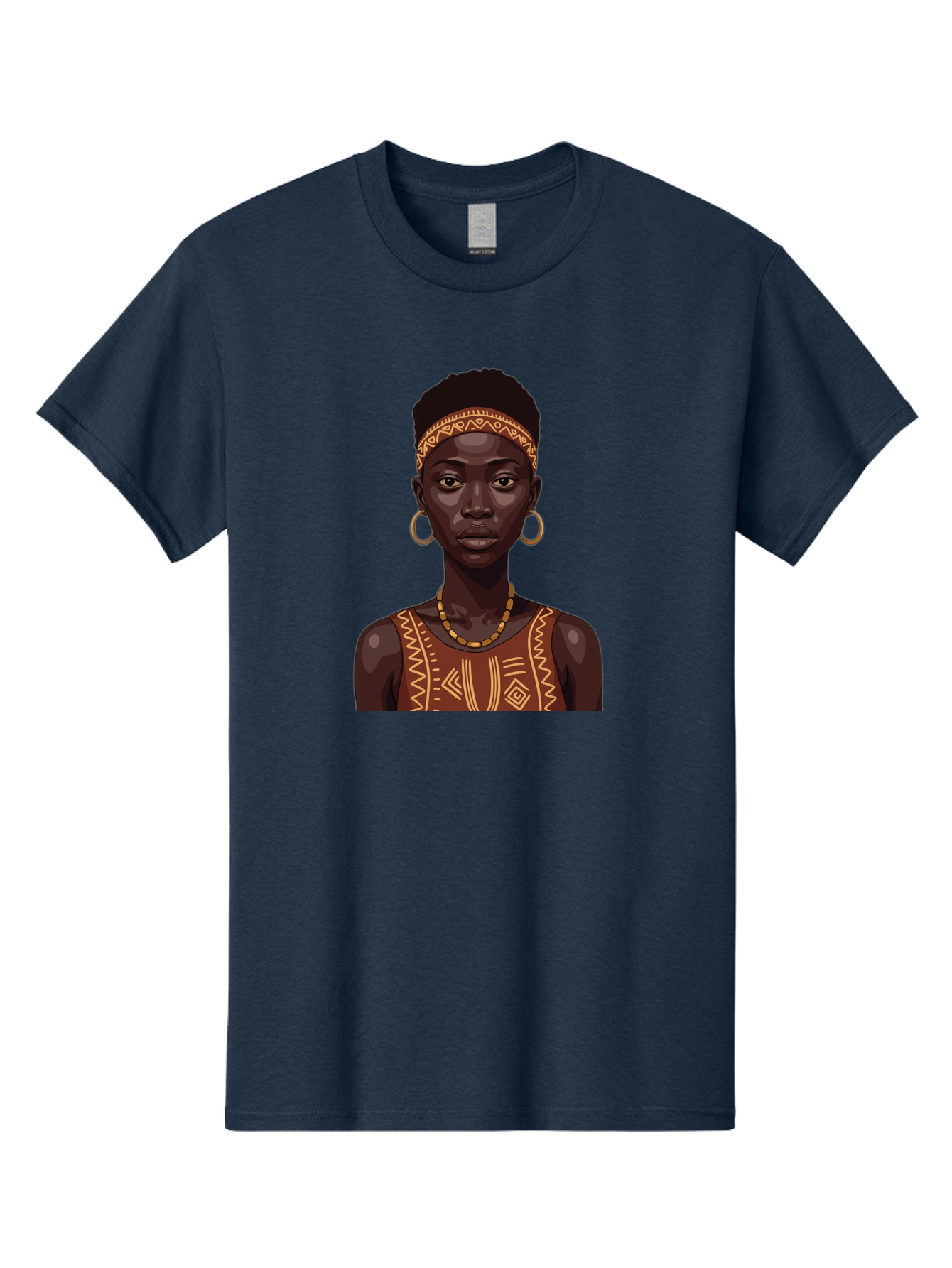 African-Woman-Portrait Men'S Graphic Tee, 100% Cotton, Comfortable Casual Summer Wear, Machine Washable, Vintage Camera, Old Camera, Antique Camera, Black Camera, Classic Photography, Photography Equipment, Nostalgic Device, Film Camera, Bao035