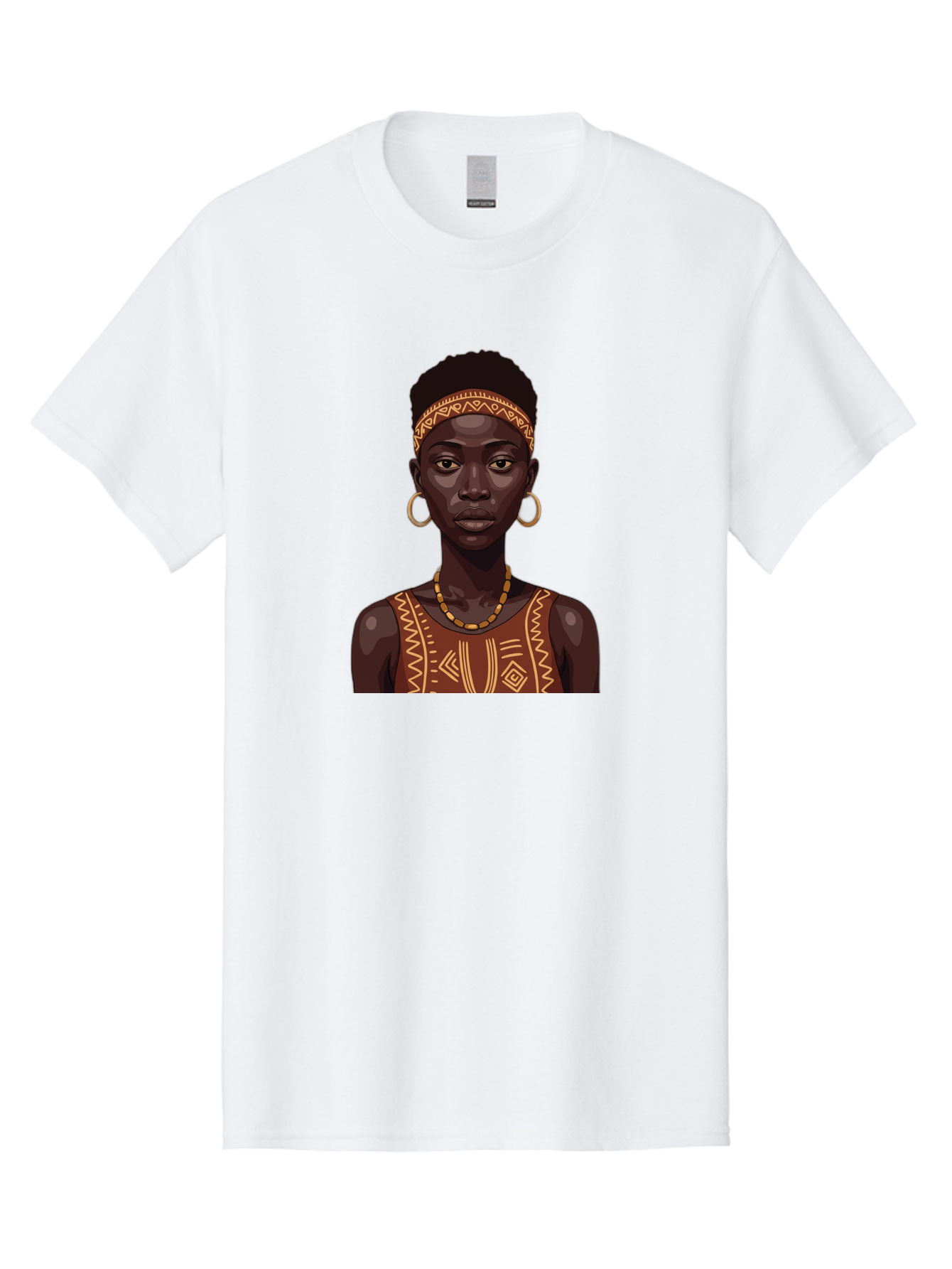 African-Woman-Portrait Men'S Graphic Tee, 100% Cotton, Comfortable Casual Summer Wear, Machine Washable, Vintage Camera, Old Camera, Antique Camera, Black Camera, Classic Photography, Photography Equipment, Nostalgic Device, Film Camera, Bao035