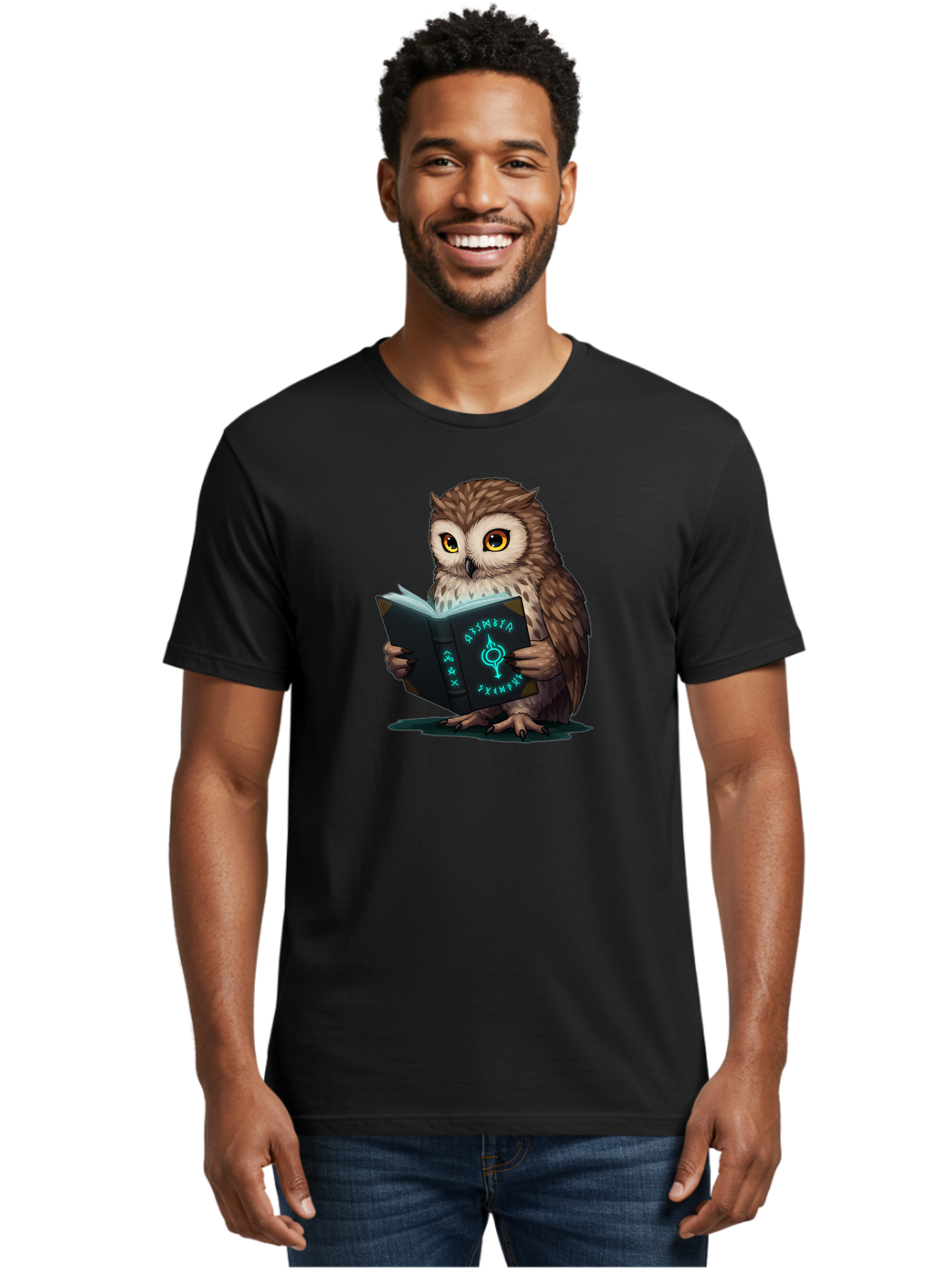 Alchemia-Journal-Owl Men'S Graphic Tee, 100% Cotton, Comfortable Casual Summer Wear, Machine Washable, Vintage Camera, Old Camera, Antique Camera, Black Camera, Classic Photography, Photography Equipment, Nostalgic Device, Film Camera, Bao036