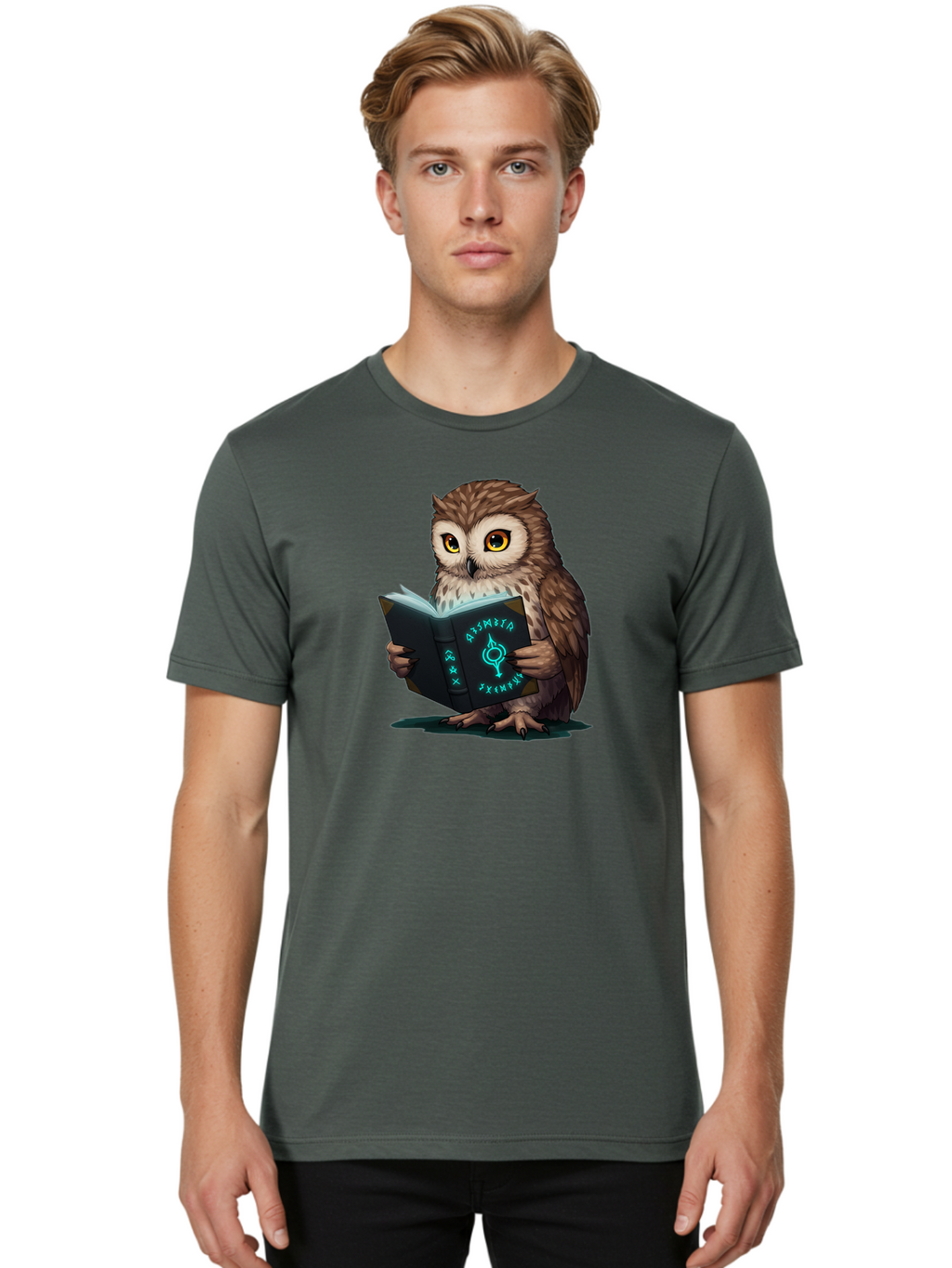Alchemia-Journal-Owl Men'S Graphic Tee, 100% Cotton, Comfortable Casual Summer Wear, Machine Washable, Vintage Camera, Old Camera, Antique Camera, Black Camera, Classic Photography, Photography Equipment, Nostalgic Device, Film Camera, Bao036