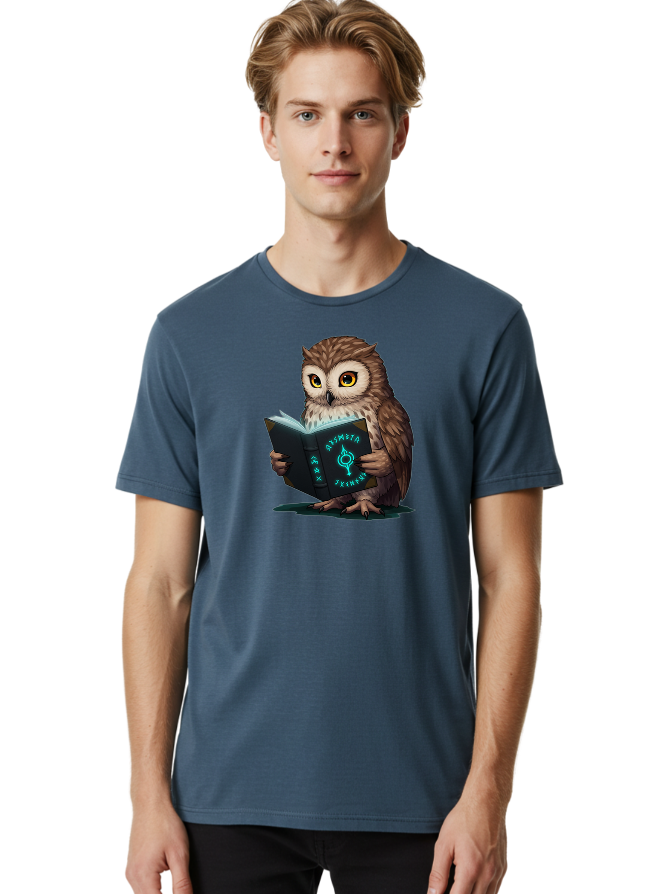 Alchemia-Journal-Owl Men'S Graphic Tee, 100% Cotton, Comfortable Casual Summer Wear, Machine Washable, Vintage Camera, Old Camera, Antique Camera, Black Camera, Classic Photography, Photography Equipment, Nostalgic Device, Film Camera, Bao036
