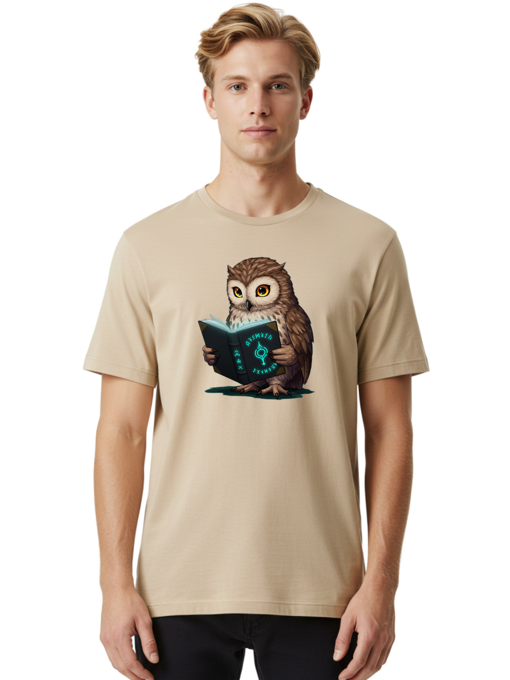Alchemia-Journal-Owl Men'S Graphic Tee, 100% Cotton, Comfortable Casual Summer Wear, Machine Washable, Vintage Camera, Old Camera, Antique Camera, Black Camera, Classic Photography, Photography Equipment, Nostalgic Device, Film Camera, Bao036