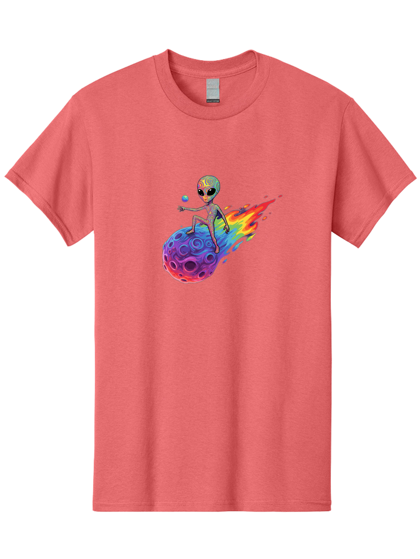 Alien-On-Meteor Men'S Graphic Tee, 100% Cotton, Comfortable Casual Summer Wear, Machine Washable, Vintage Camera, Old Camera, Antique Camera, Black Camera, Classic Photography, Photography Equipment, Nostalgic Device, Film Camera, Camera Art Bao039
