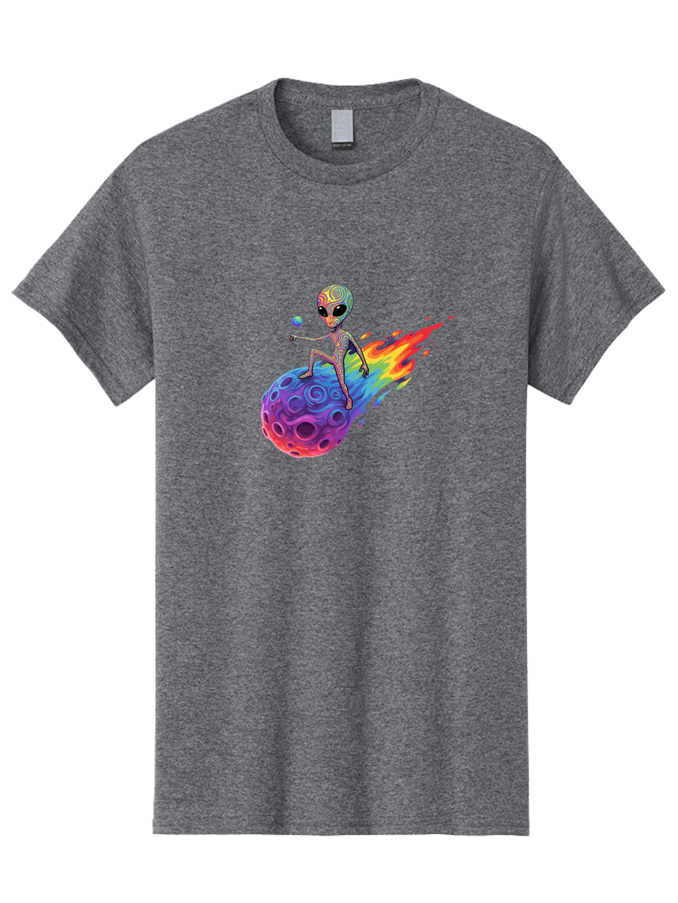 Alien-On-Meteor Men'S Graphic Tee, 100% Cotton, Comfortable Casual Summer Wear, Machine Washable, Vintage Camera, Old Camera, Antique Camera, Black Camera, Classic Photography, Photography Equipment, Nostalgic Device, Film Camera, Camera Art Bao039