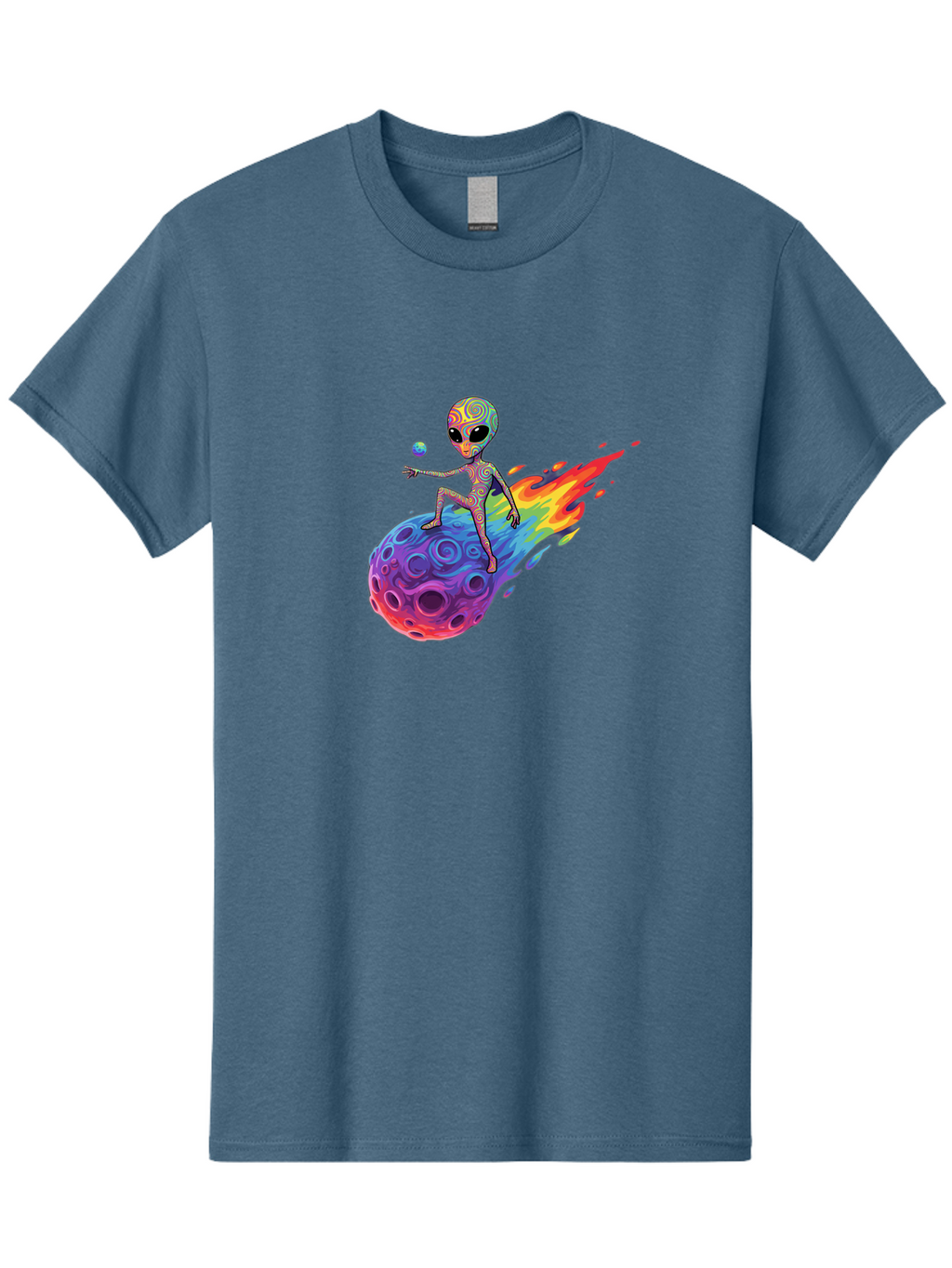 Alien-On-Meteor Men'S Graphic Tee, 100% Cotton, Comfortable Casual Summer Wear, Machine Washable, Vintage Camera, Old Camera, Antique Camera, Black Camera, Classic Photography, Photography Equipment, Nostalgic Device, Film Camera, Camera Art Bao039