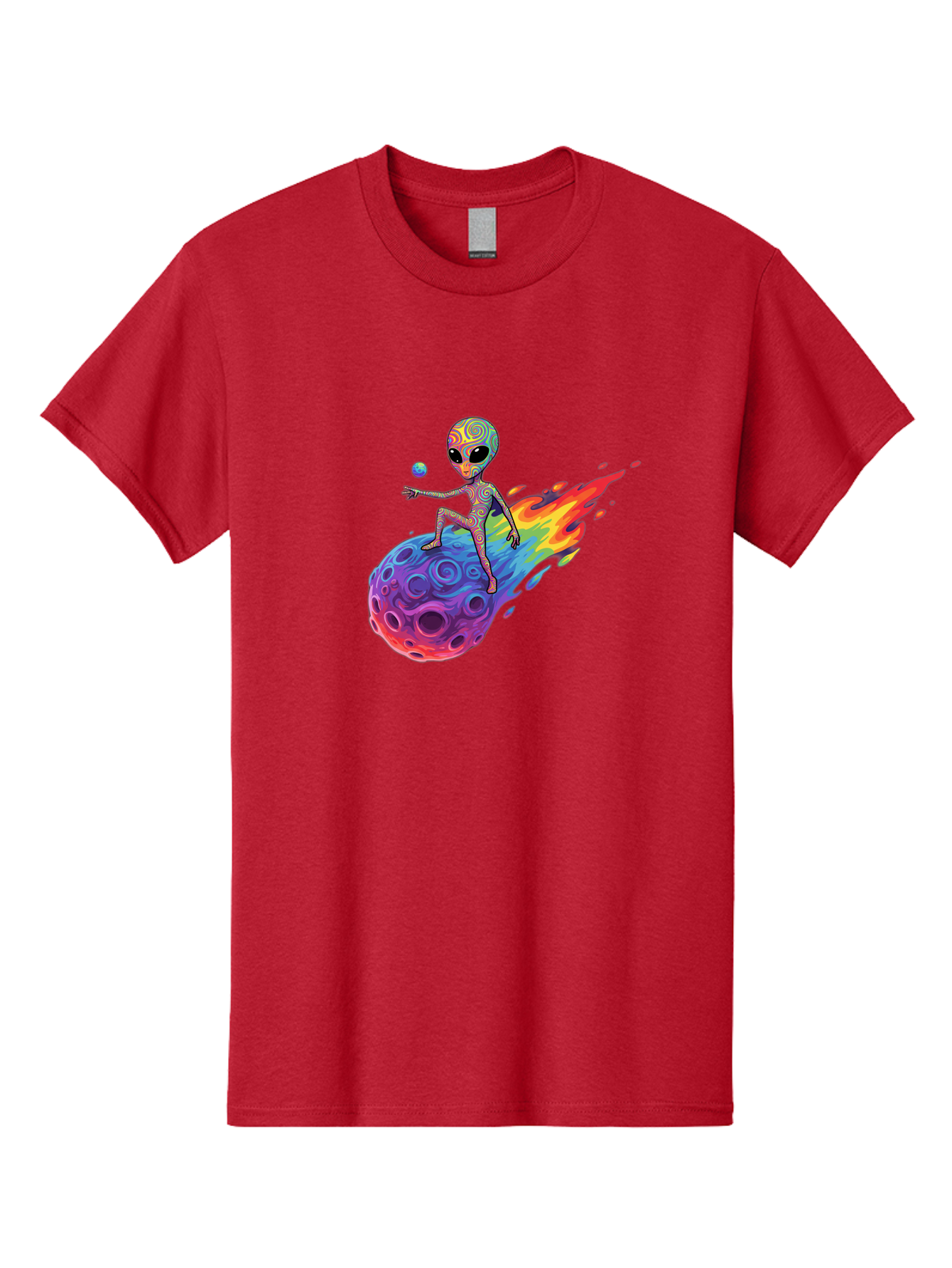 Alien-On-Meteor Men'S Graphic Tee, 100% Cotton, Comfortable Casual Summer Wear, Machine Washable, Vintage Camera, Old Camera, Antique Camera, Black Camera, Classic Photography, Photography Equipment, Nostalgic Device, Film Camera, Camera Art Bao039