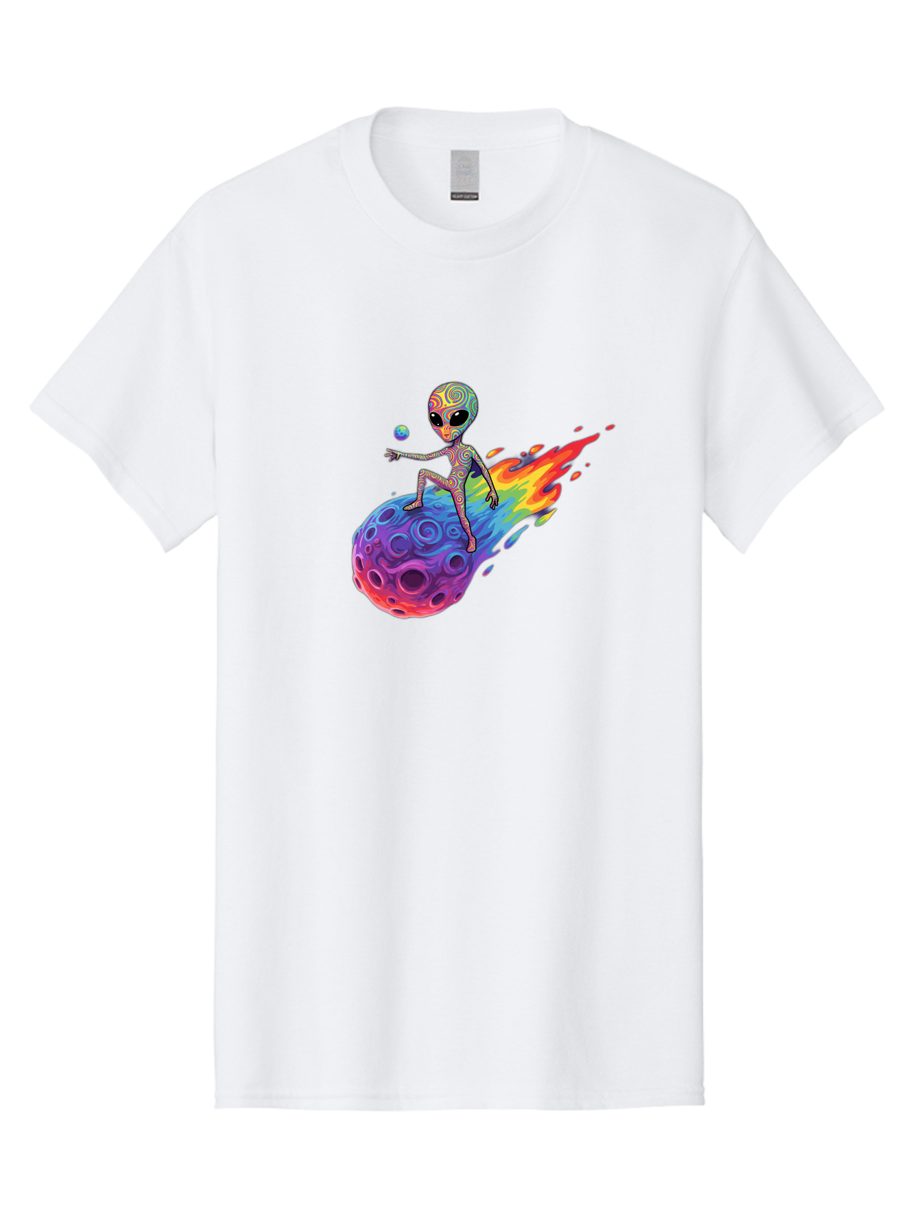 Alien-On-Meteor Men'S Graphic Tee, 100% Cotton, Comfortable Casual Summer Wear, Machine Washable, Vintage Camera, Old Camera, Antique Camera, Black Camera, Classic Photography, Photography Equipment, Nostalgic Device, Film Camera, Camera Art Bao039