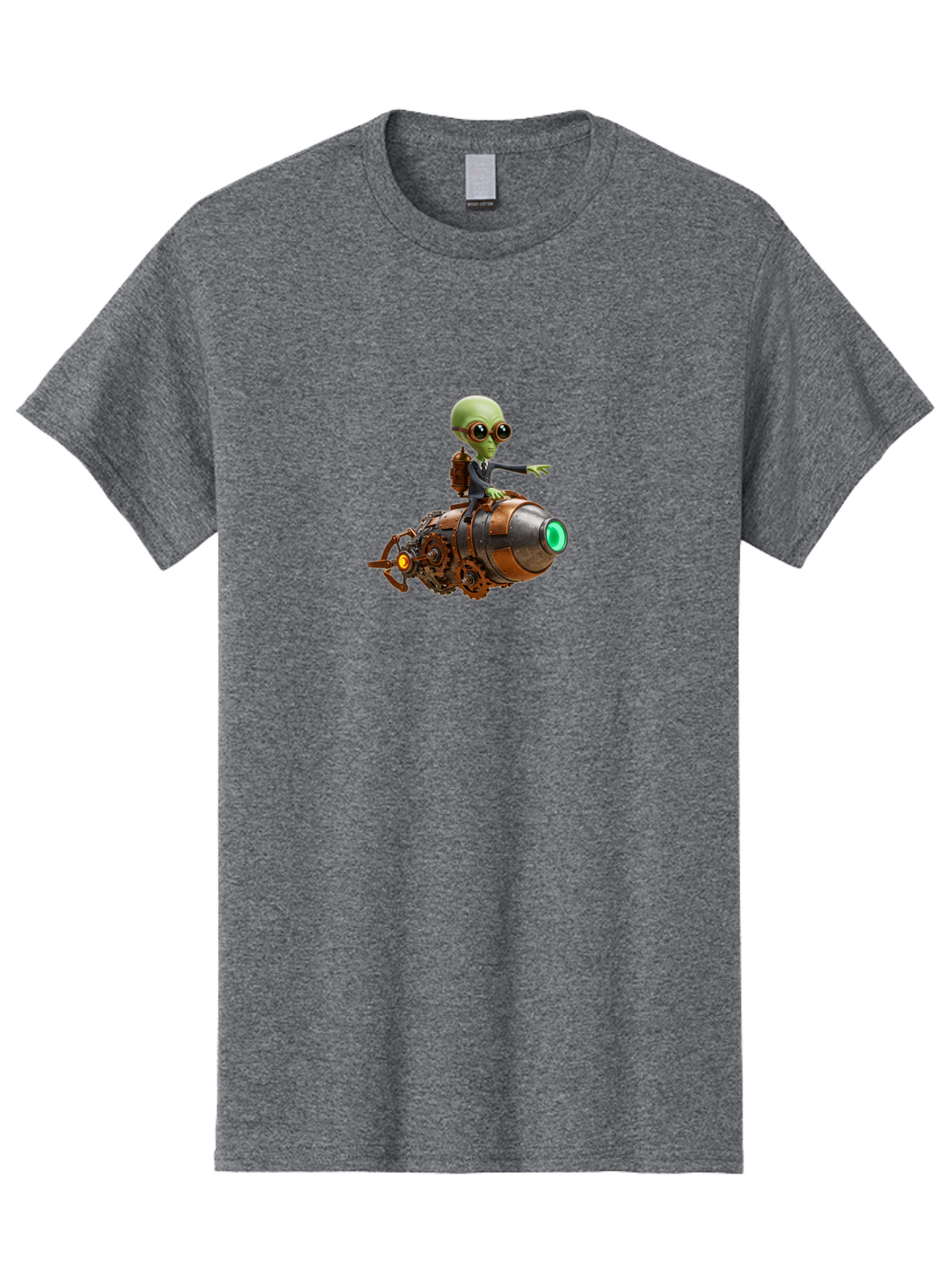 Alien-On-Rocket Men'S Graphic Tee, 100% Cotton, Comfortable Casual Summer Wear, Machine Washable, Vintage Camera, Old Camera, Antique Camera, Black Camera, Classic Photography, Photography Equipment, Nostalgic Device, Film Camera, Camera Art Bao042