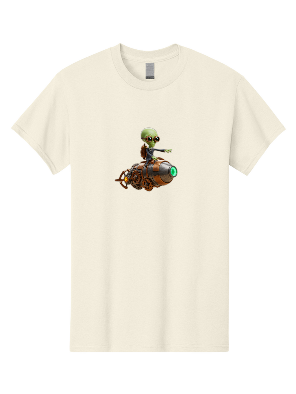 Alien-On-Rocket Men'S Graphic Tee, 100% Cotton, Comfortable Casual Summer Wear, Machine Washable, Vintage Camera, Old Camera, Antique Camera, Black Camera, Classic Photography, Photography Equipment, Nostalgic Device, Film Camera, Camera Art Bao042